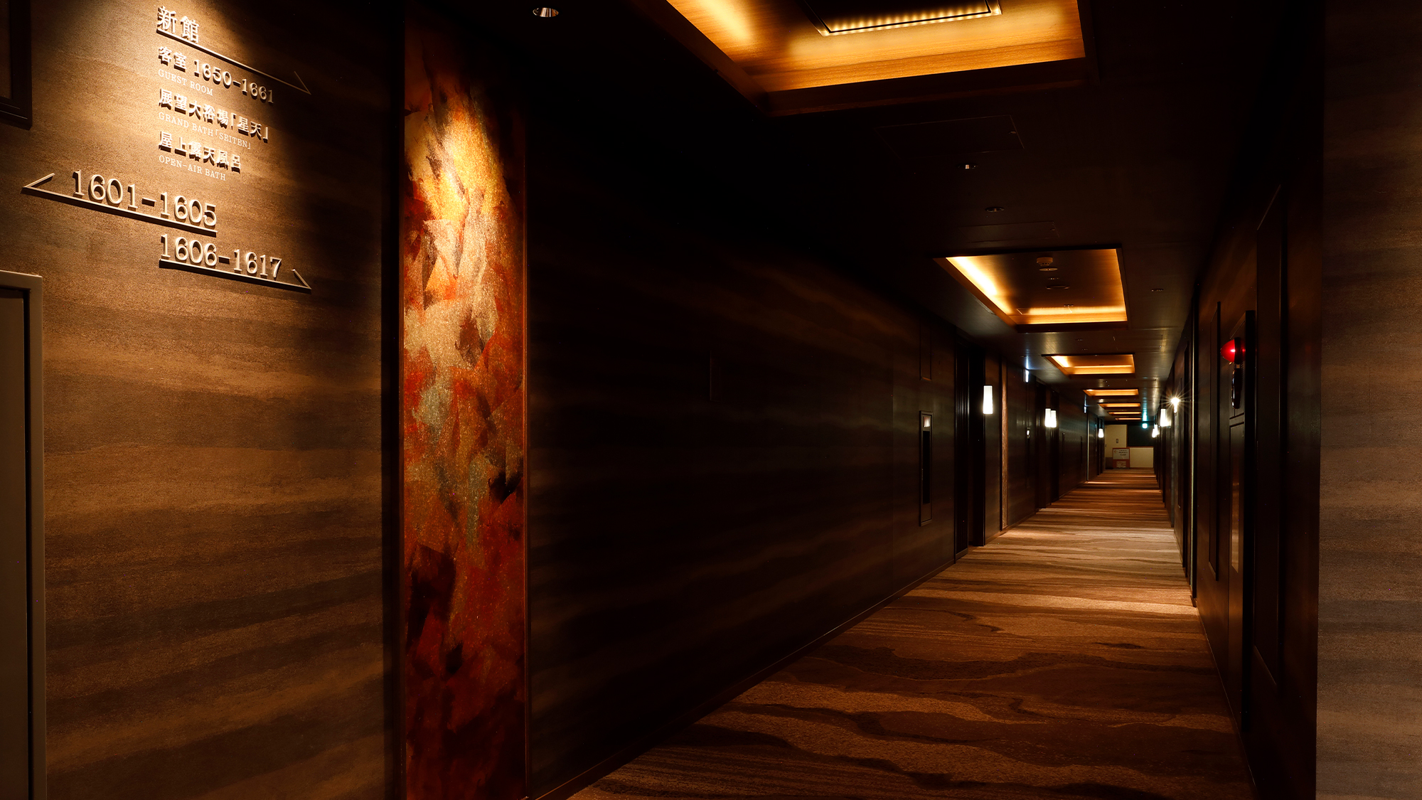 16F客室廊下