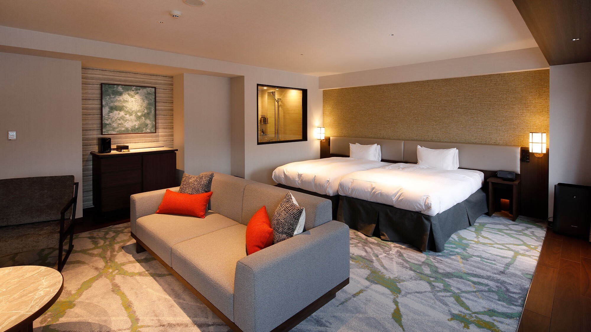 スーペリアスイート（60平米）豊かな緑と過ごす、ゆるやかな時間。