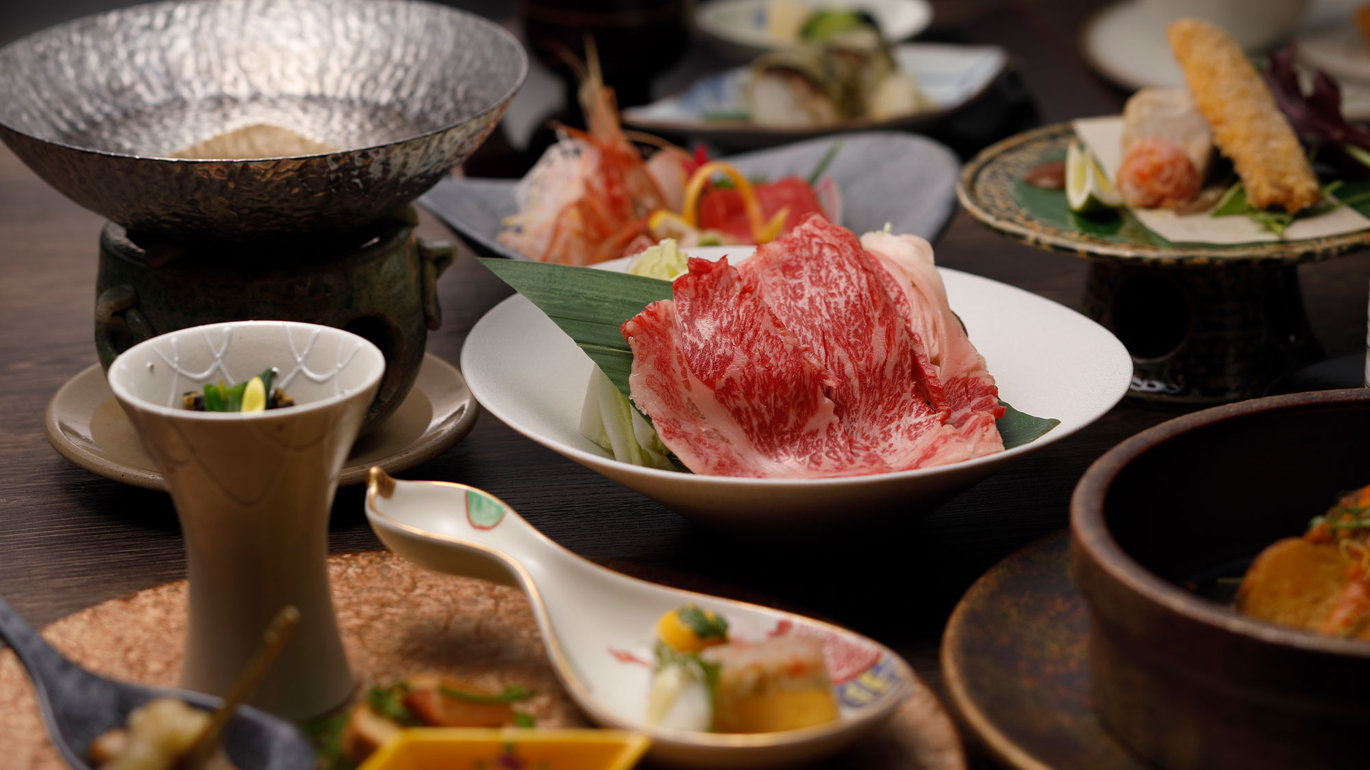 【夕食】北海道の恵みを味わう本格和会席