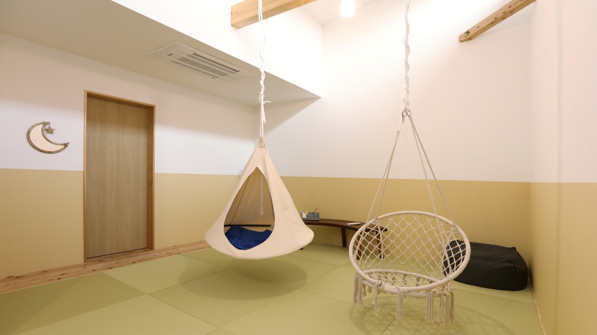 【福の鶴】ハンモックチェアに揺られて、リラックス♪