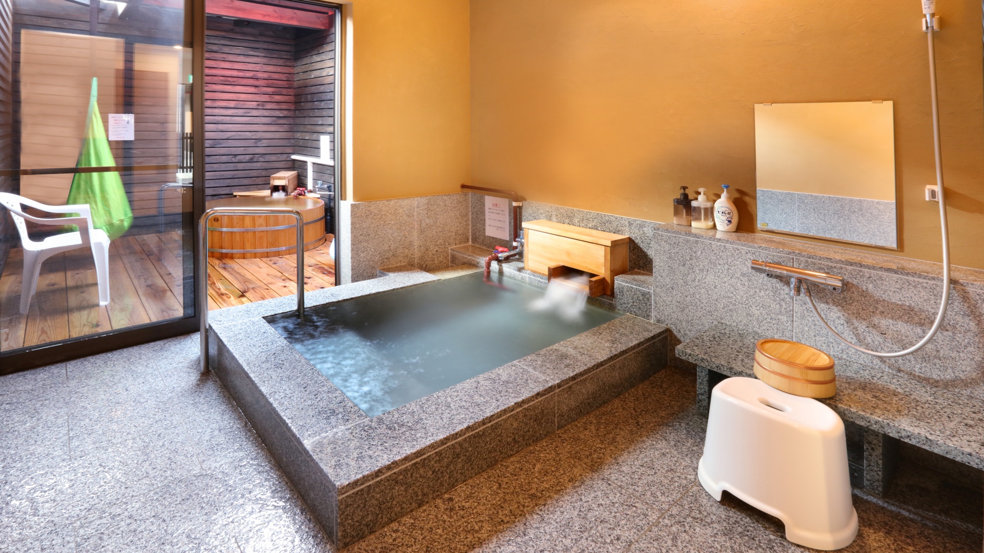 【連鶴】原鶴温泉をプライベート空間でご堪能いただけます。