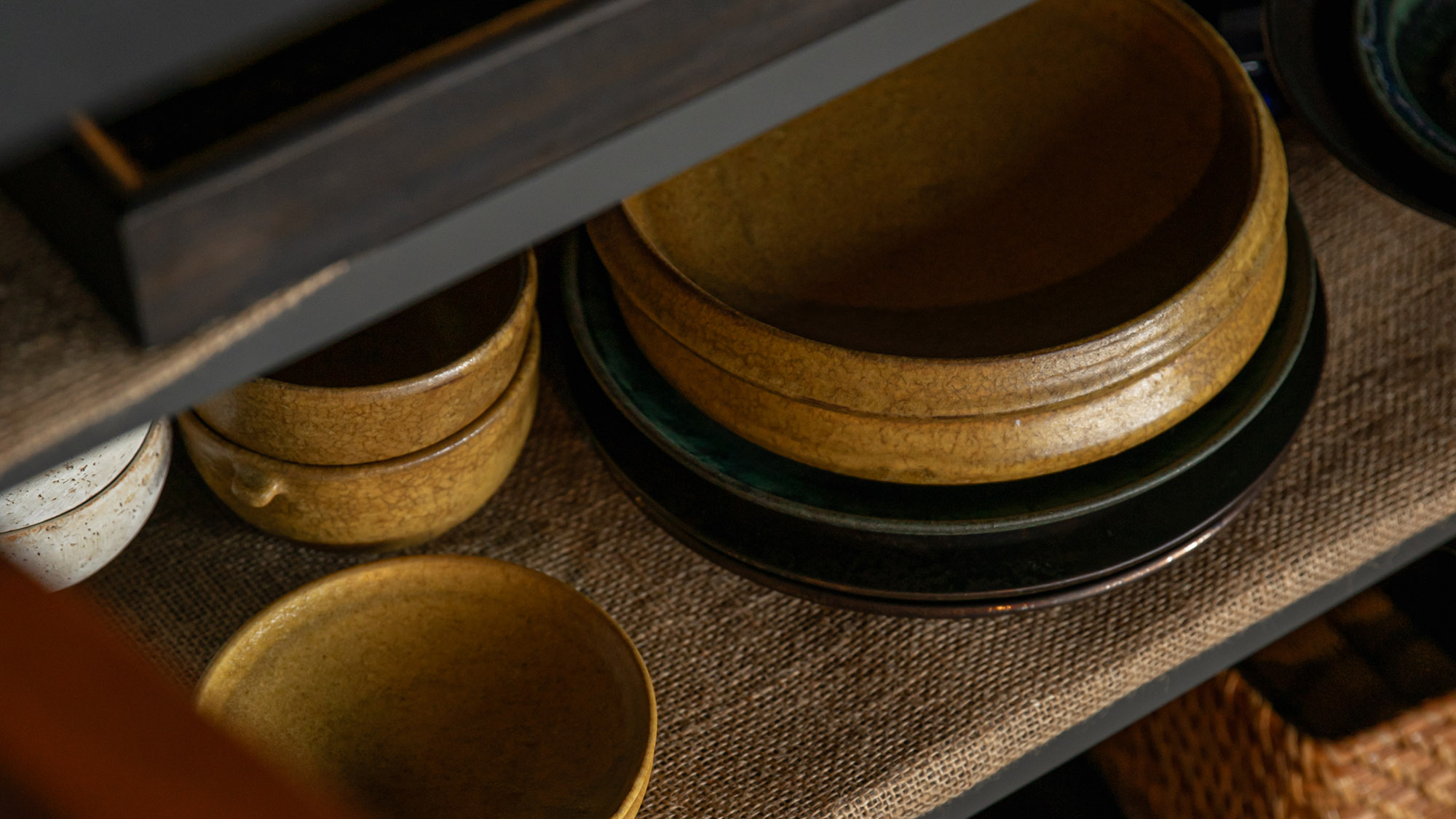 ・【食器】一つ一つ選んだこだわりの器。セルフクッキング等でご使用ください