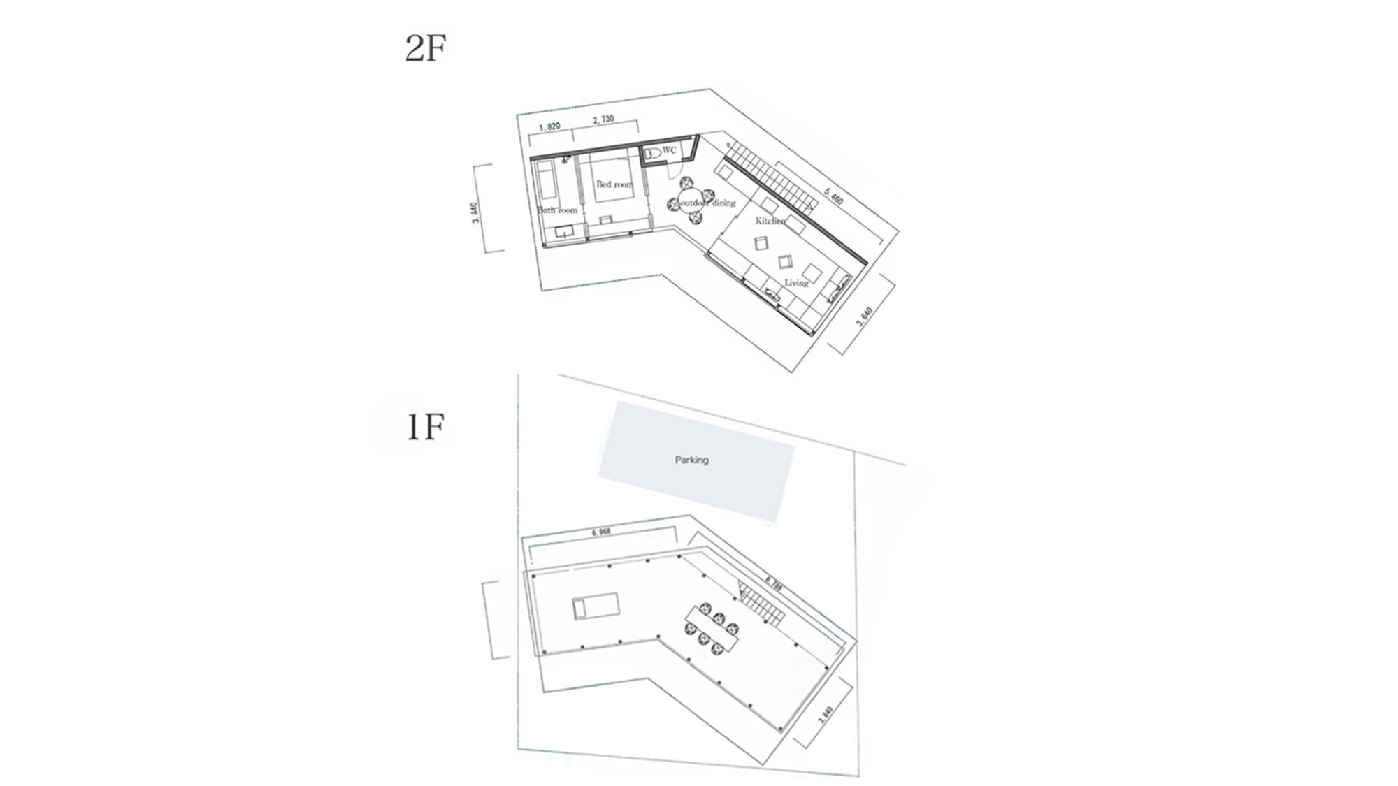 ・【レイアウト】最大定員は大人4名様となります。ラグジュアリーな空間でゆったりとお過ごしください