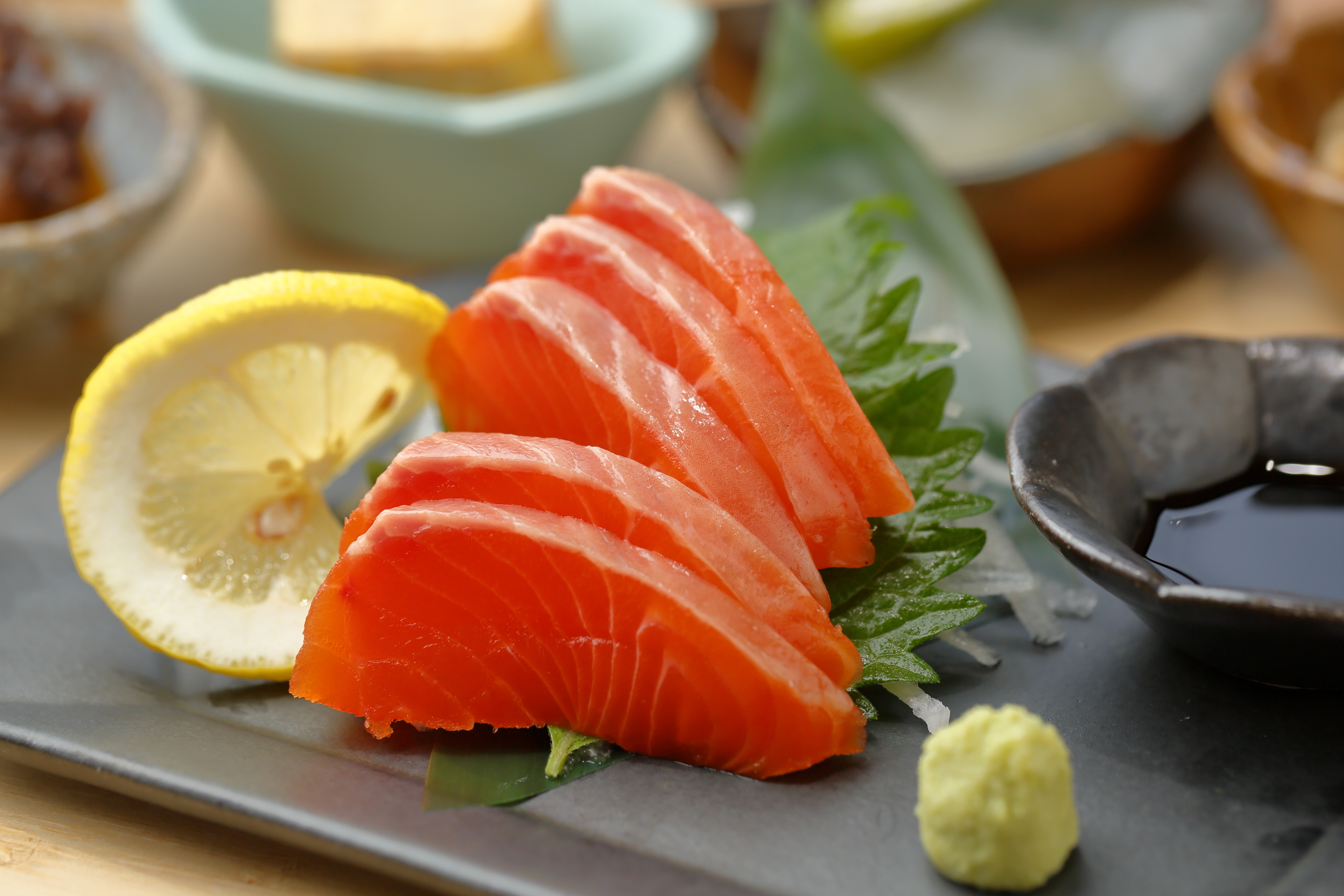 いただきますのお刺身