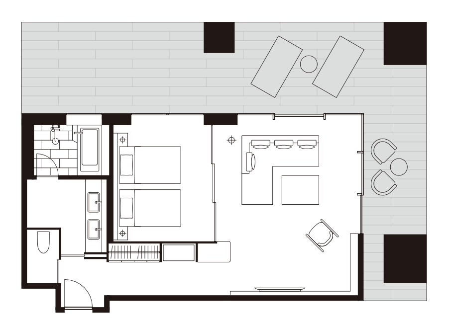 TENJIN CORNER TERRACE SUITE