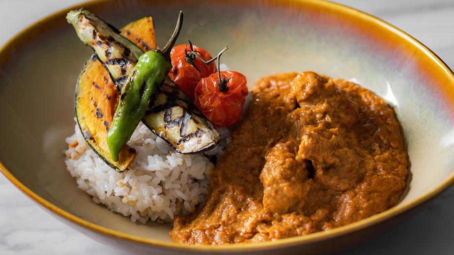 Anchor Grill Yokohama（1F）朝食メインメニュー「横浜ライスカレー」