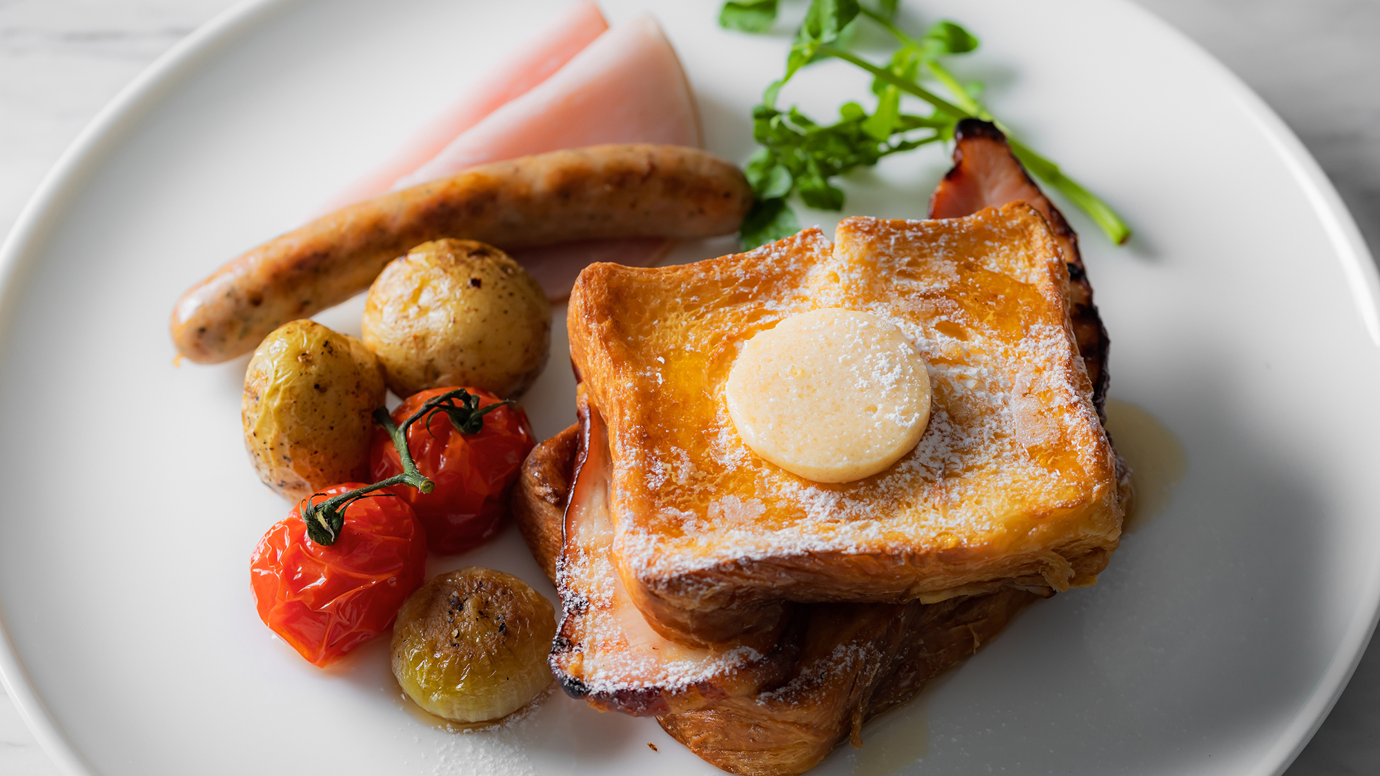 Anchor Grill Yokohama（1F）朝食メインメニュー「フレンチトースト」