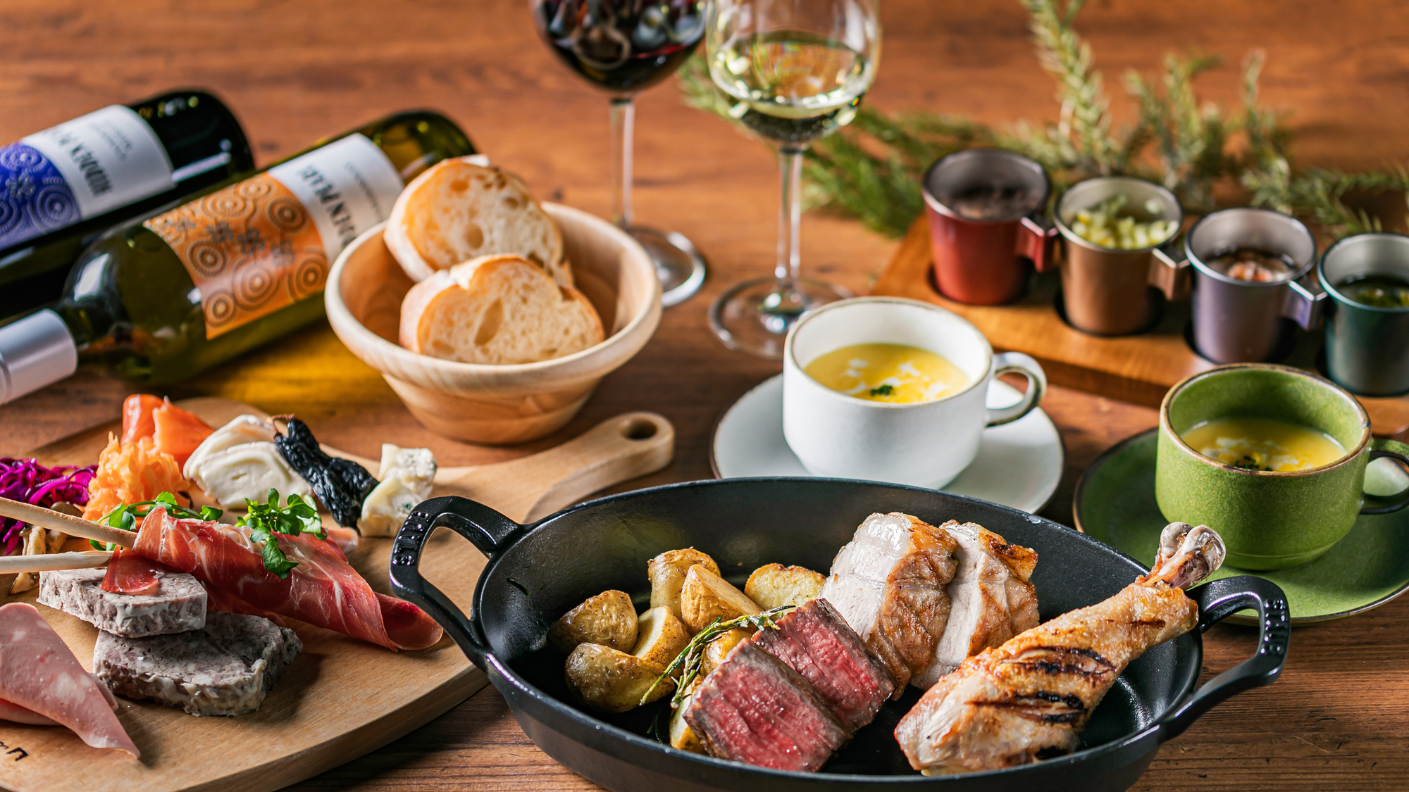 ディナー　ブリックスコース