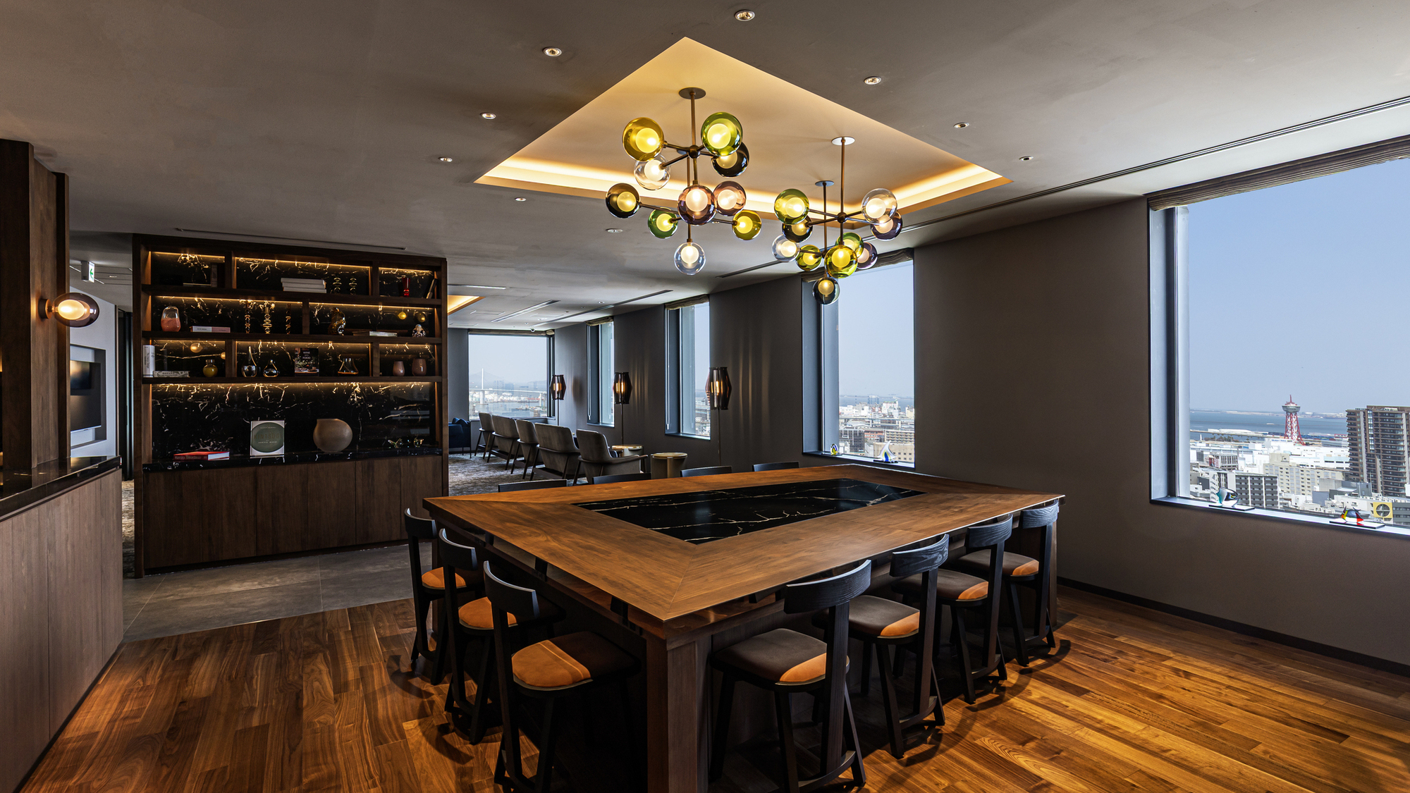 宿泊者ラウンジ（昼）