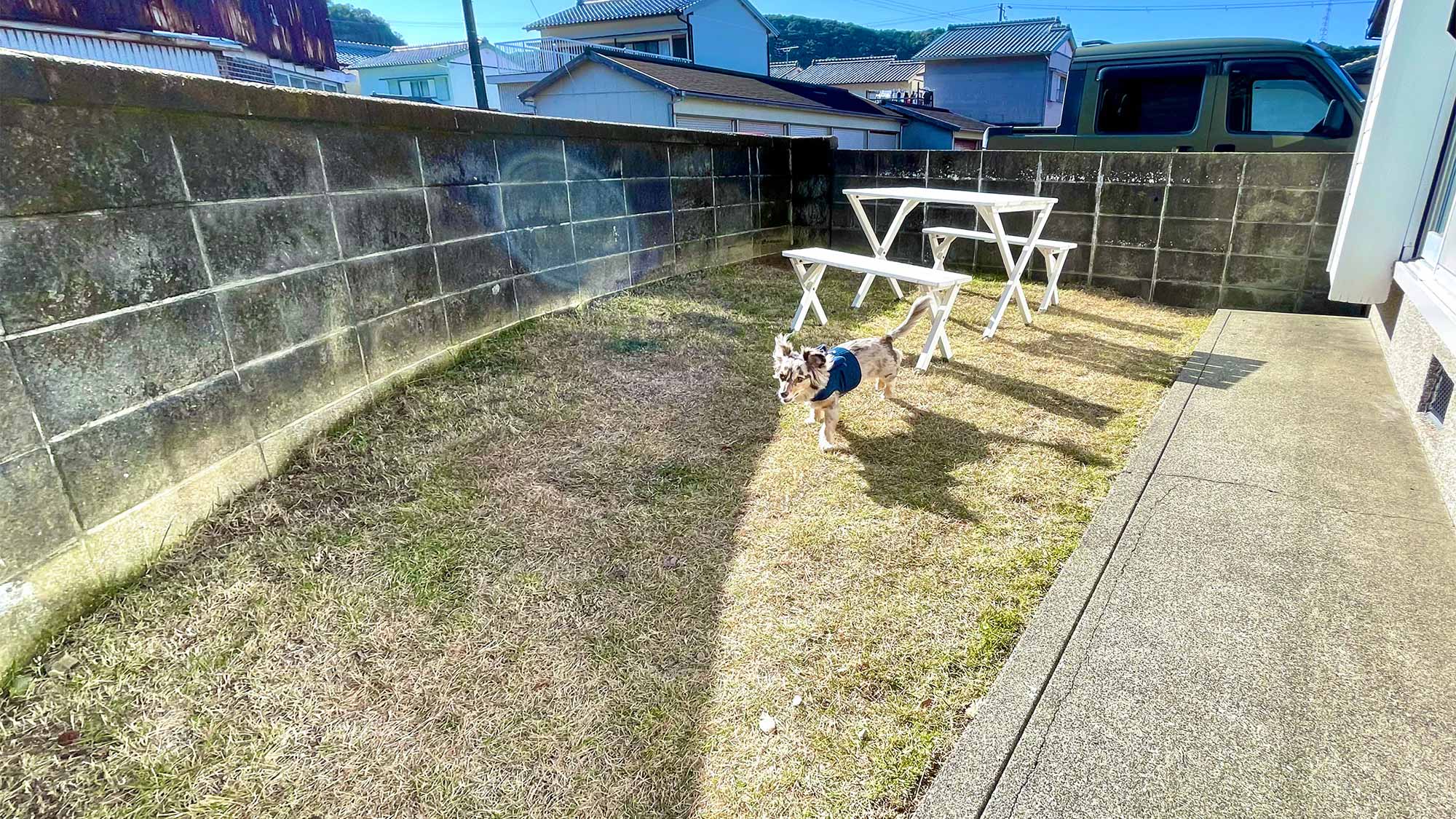 ・【ペットとお泊り】お庭はふかふかの芝生で愛犬もドッグランで大満足