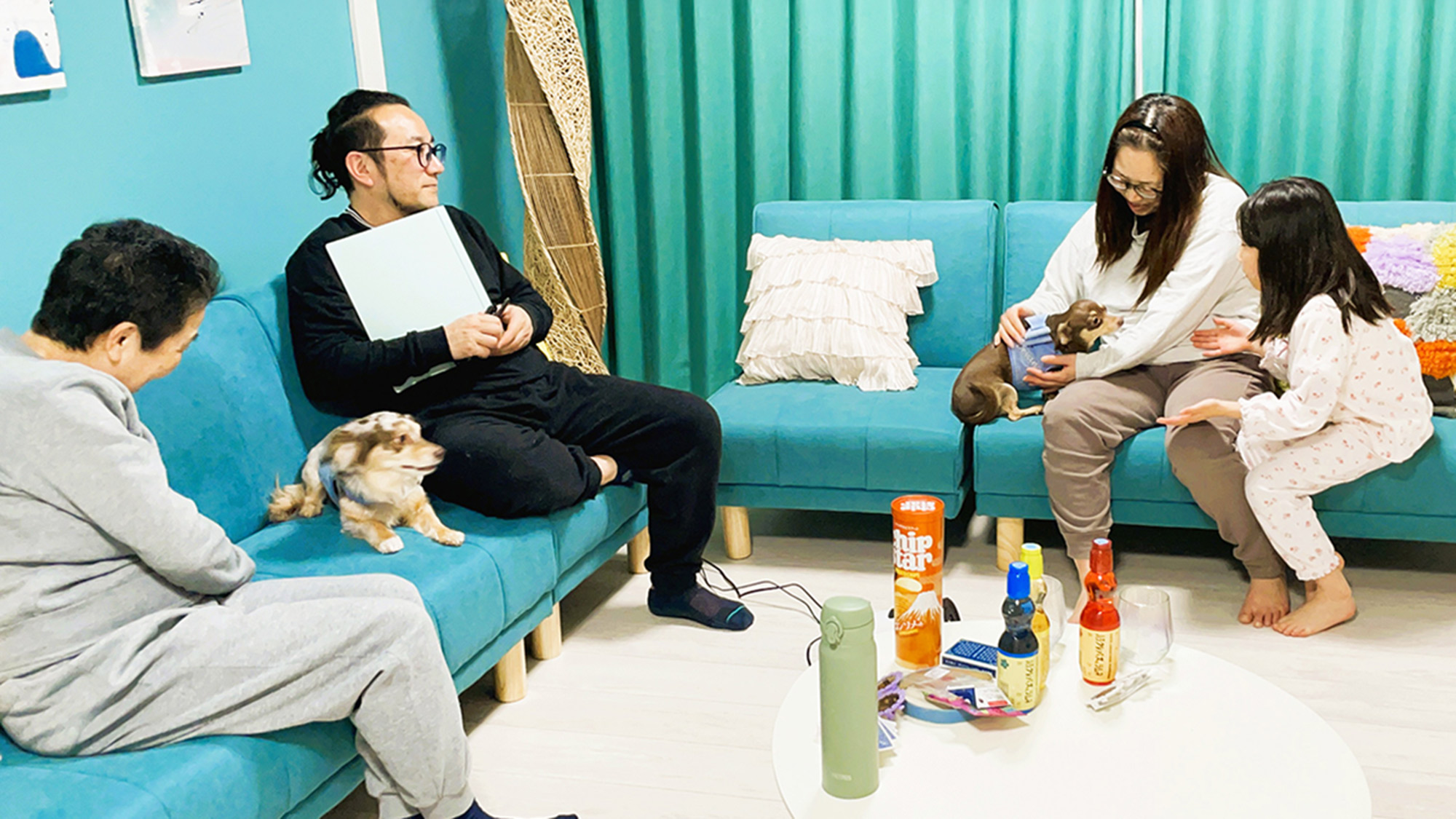 ・【ペット同伴プラン】愛犬と泊まれる人気宿♪ 食事もお部屋も、家族でゆったりくつろげます