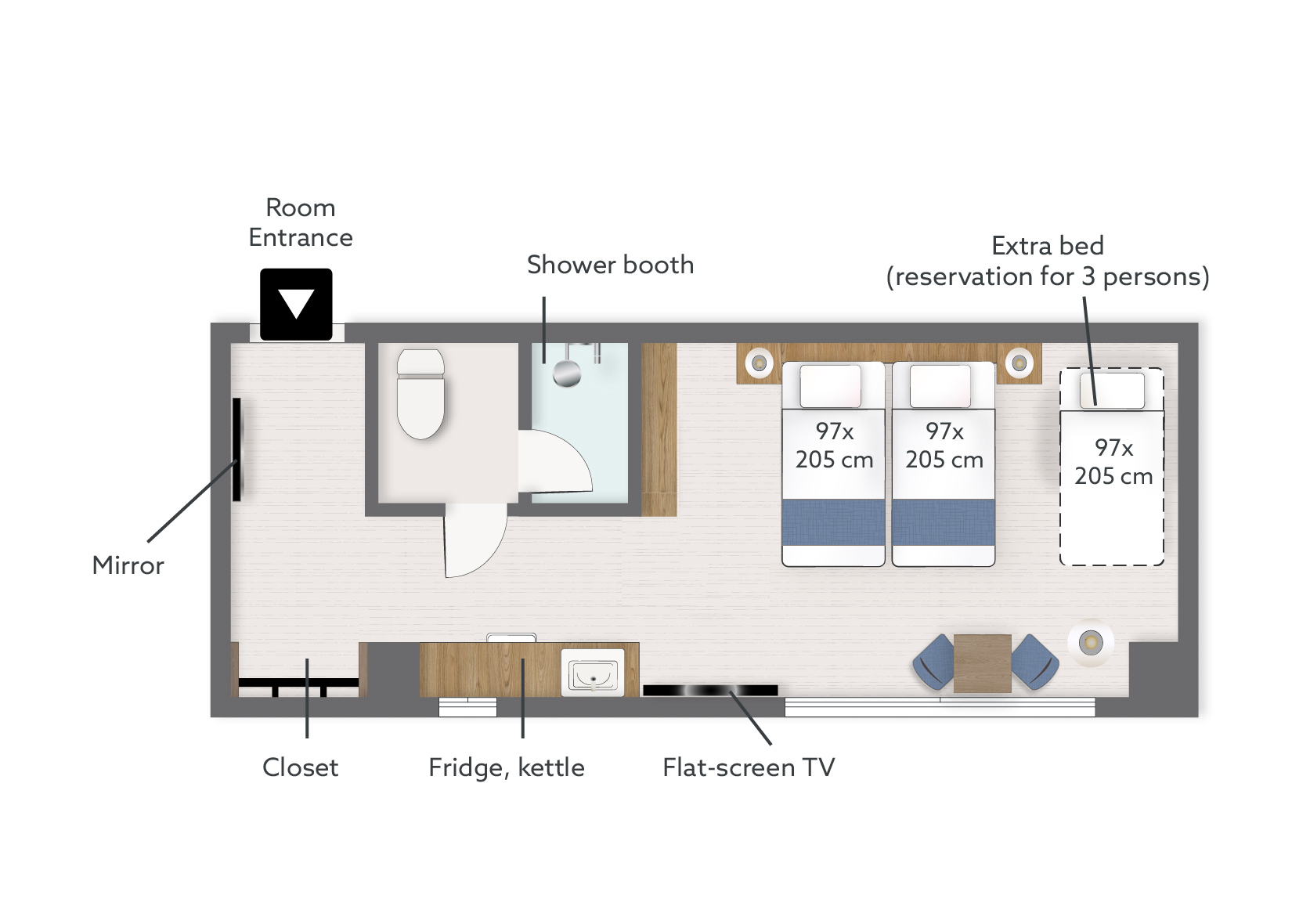 Studio 30 Triple（禁煙）