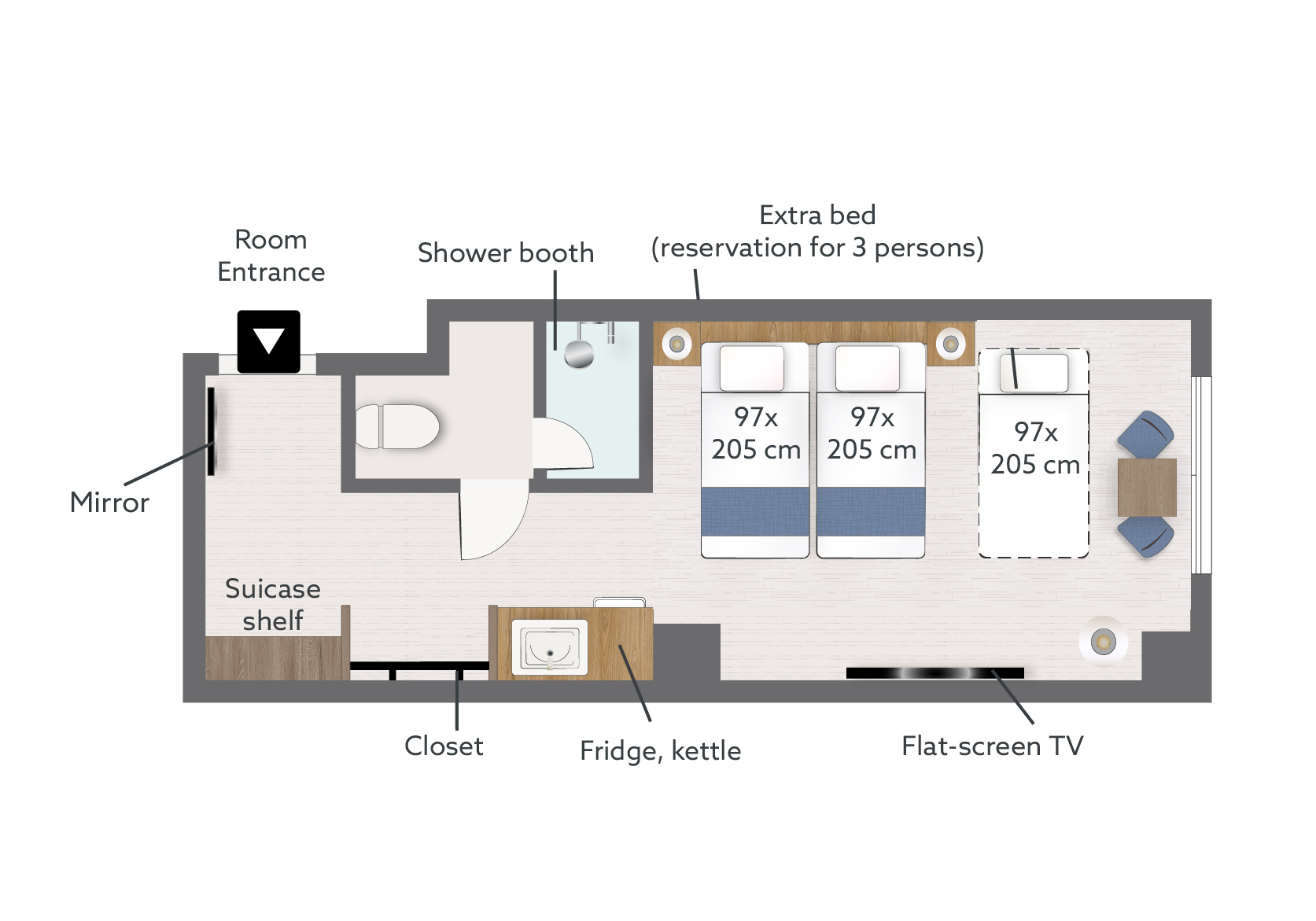 Studio 30 Triple（禁煙）