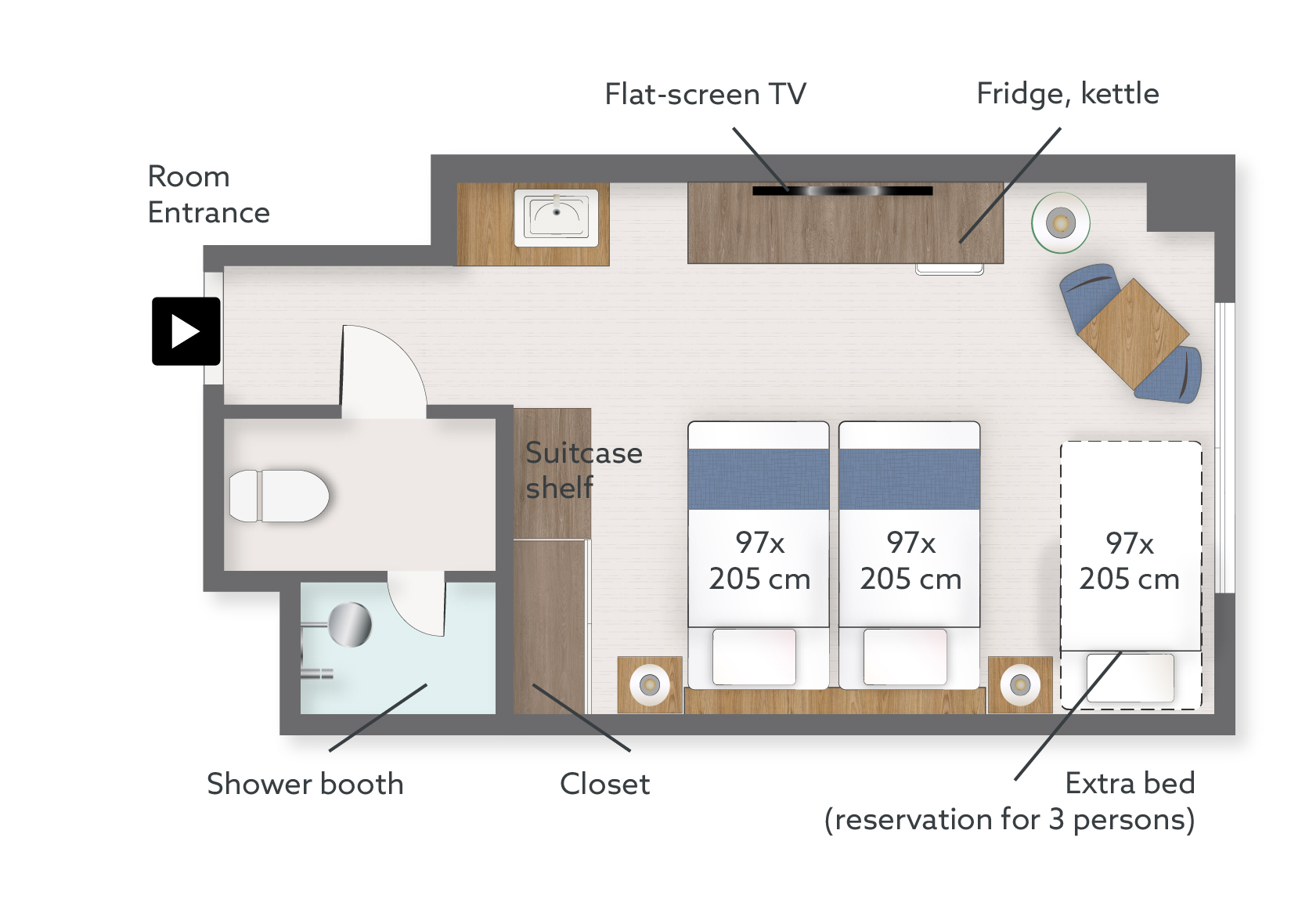 Studio 30TR (禁煙)