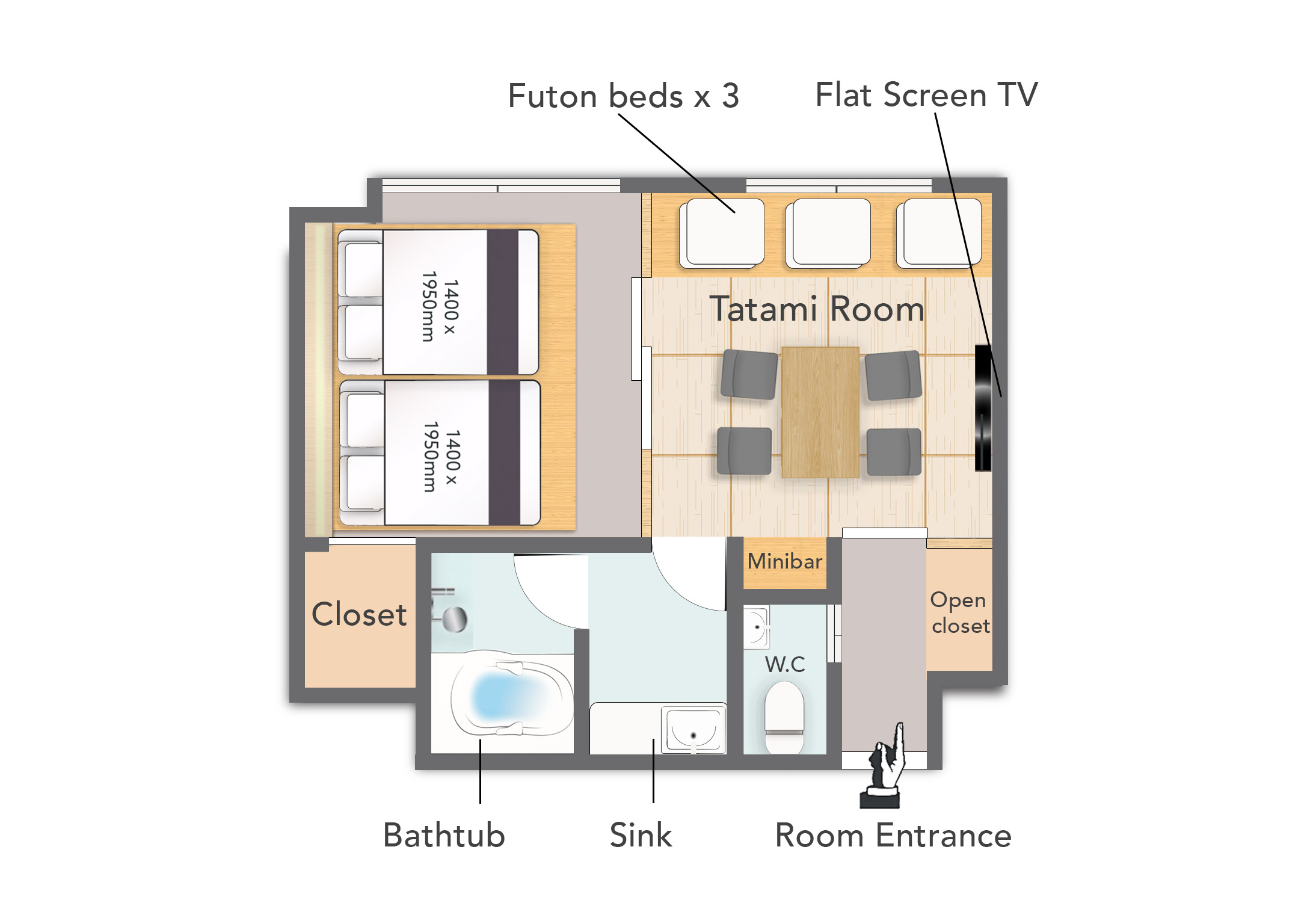 Tatami 40SD (禁煙)
