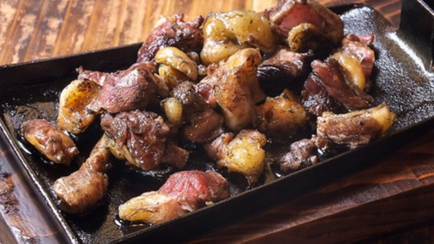 夕食プラン　炭火焼き