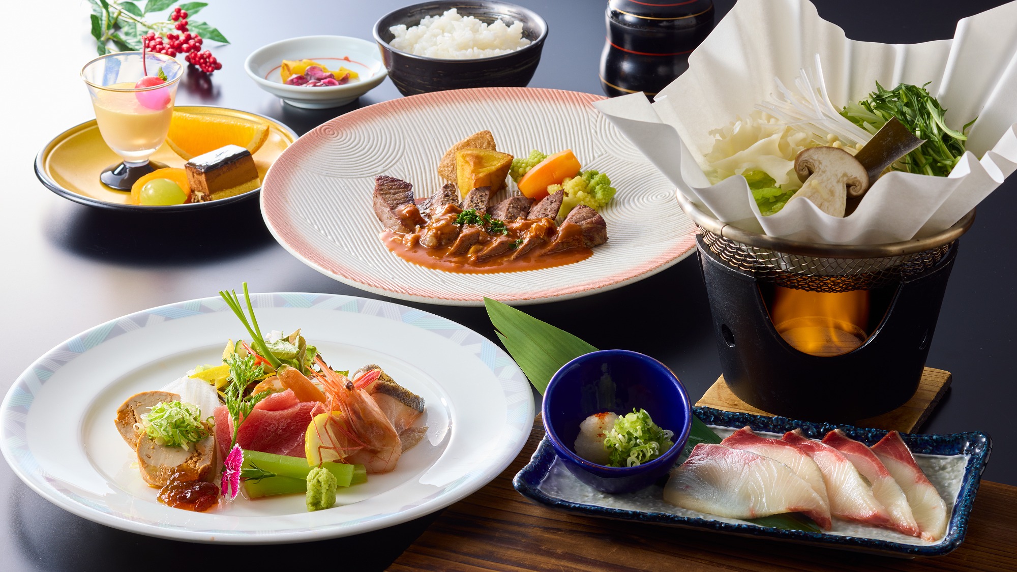 〈絆会席〉＊献立一例