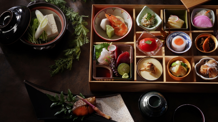 那須高原の自然豊かな土地と日々の喧騒を忘れる静かな森の中で愉しむ和食膳朝食付