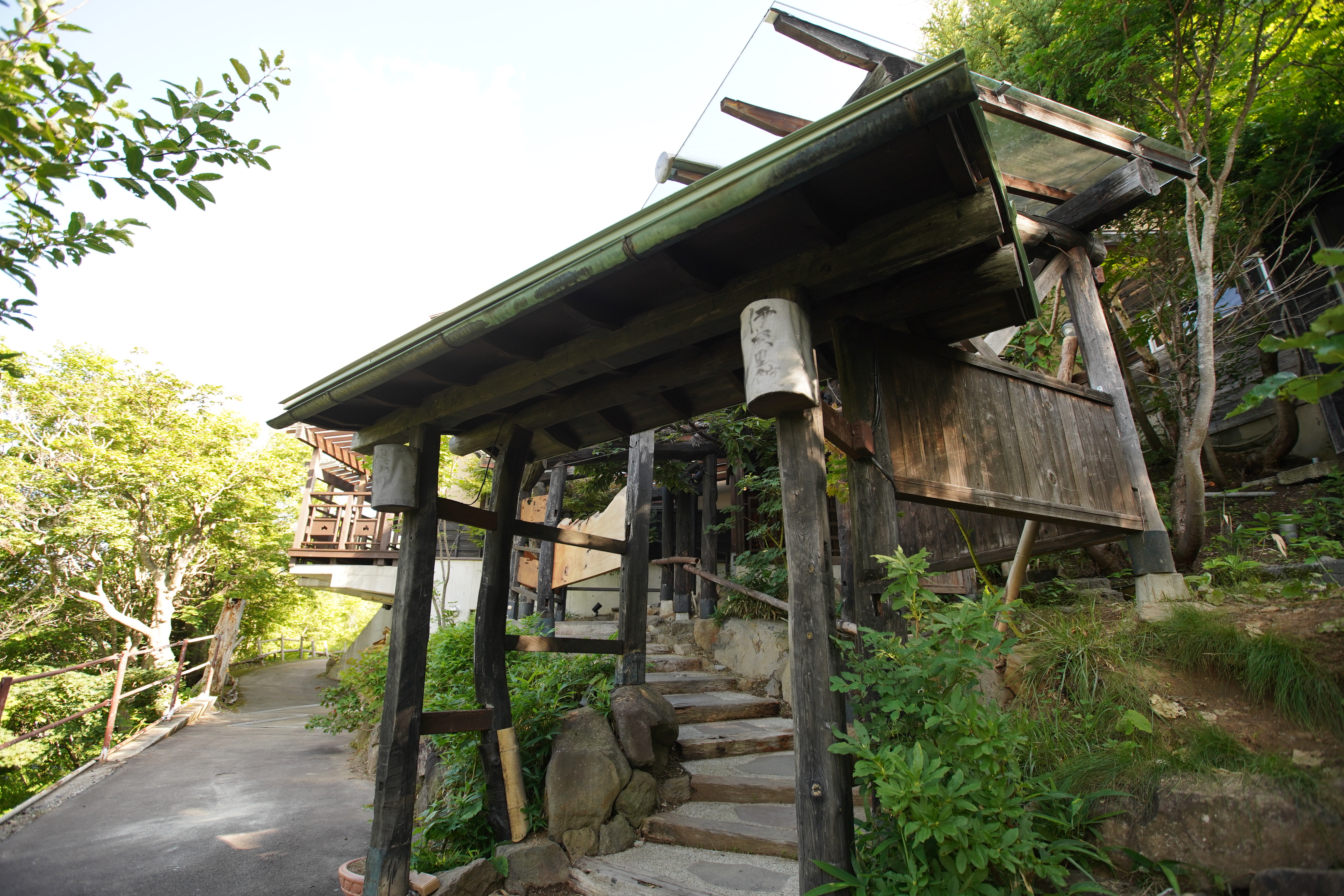 奥山田温泉_煌月　入口