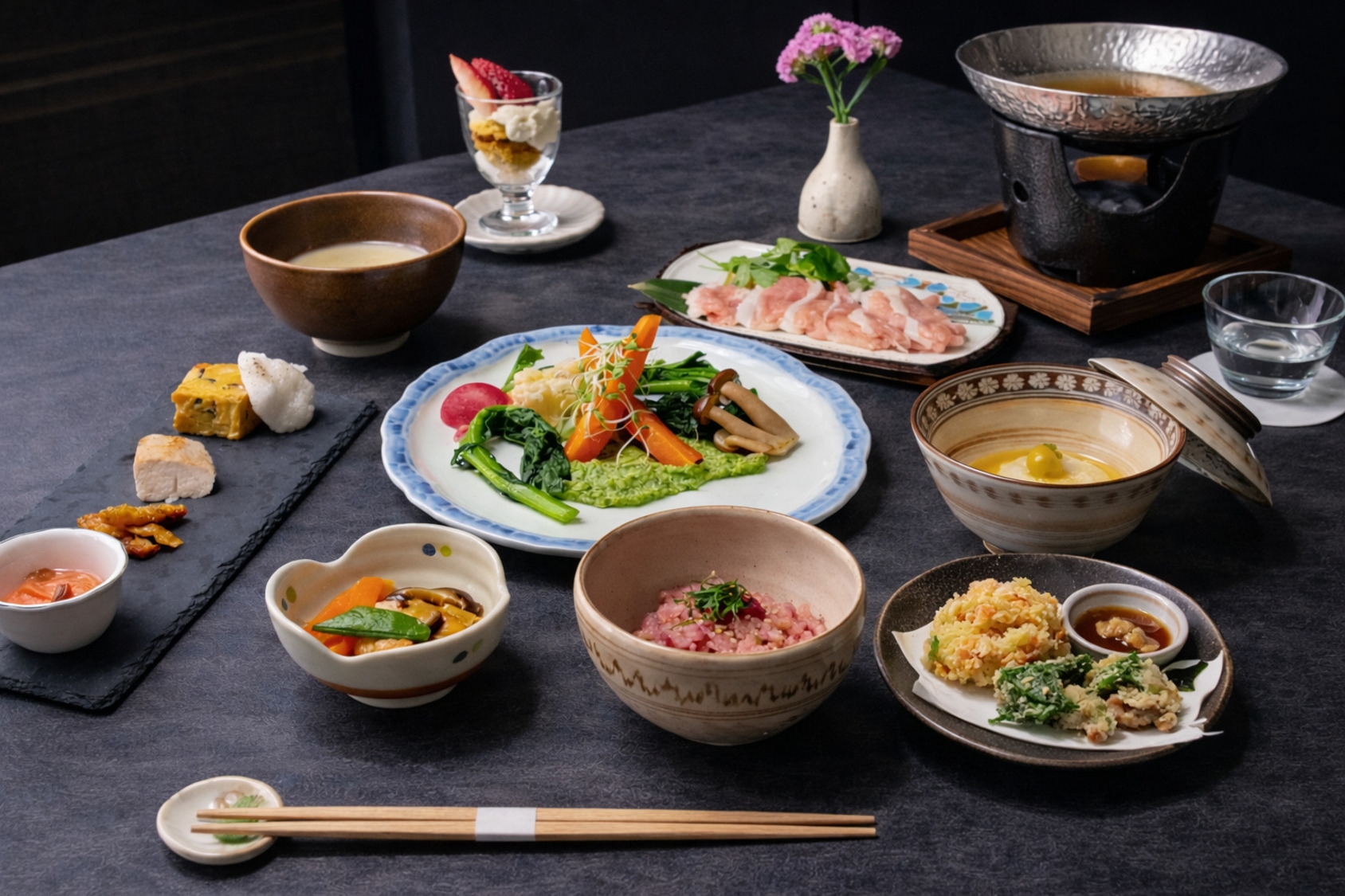 信州和牛と発酵の恵み〜国産有機レモン麹のしゃぶしゃぶ＜少し贅沢な晩餐を楽しむ【夕朝２食付】