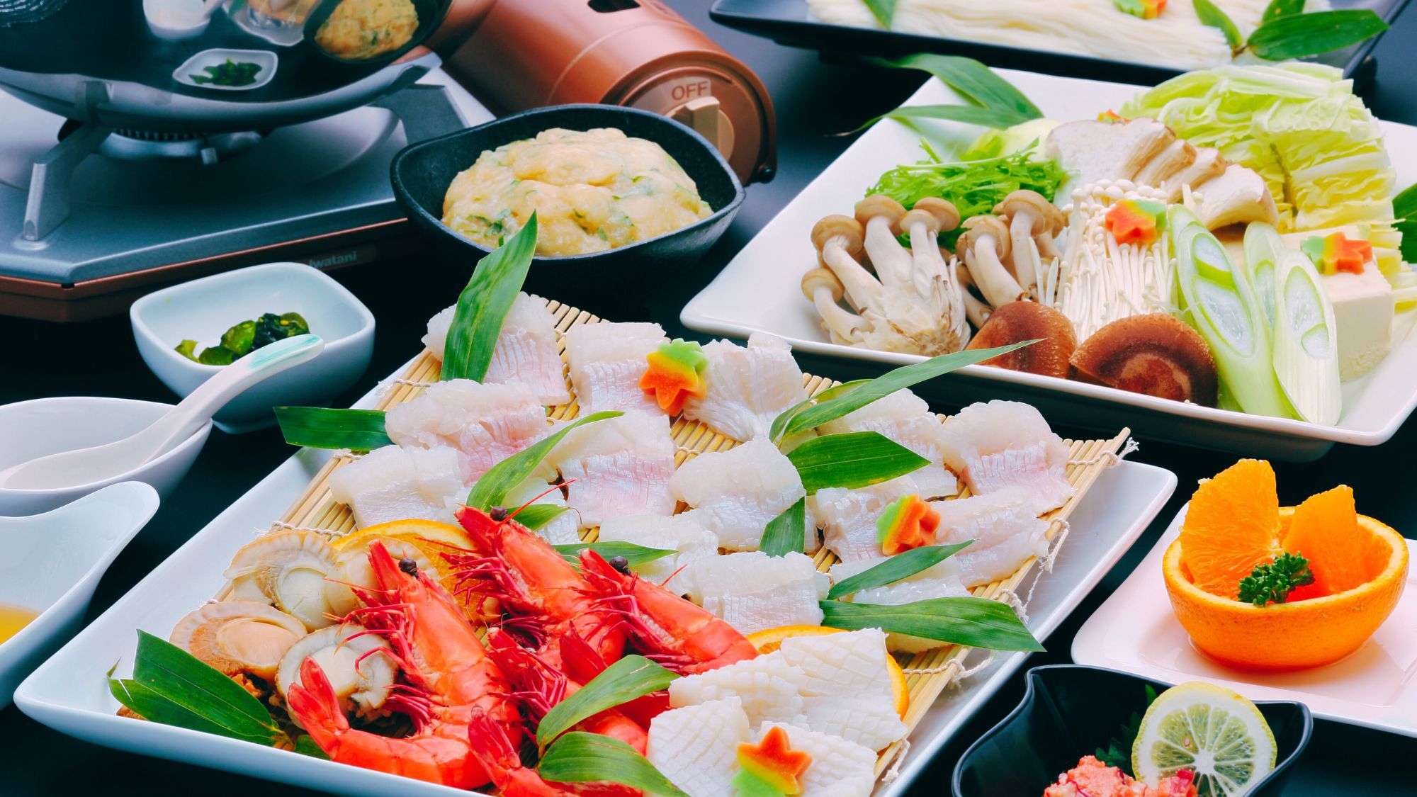 【楽天スーパーSALE】ご夕食は小豆島の新たなブランド魚「島鱧」のすき鍋コース（1泊2食プラン）