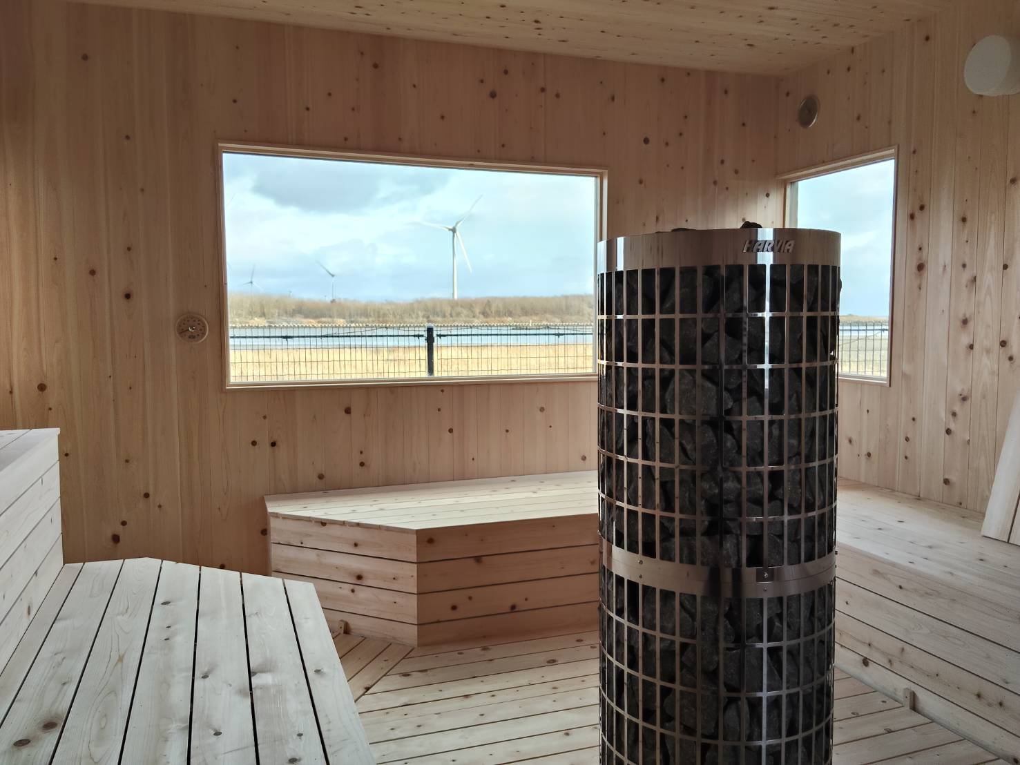 グランピングビレッジＯＧＡ　屋外サウナ