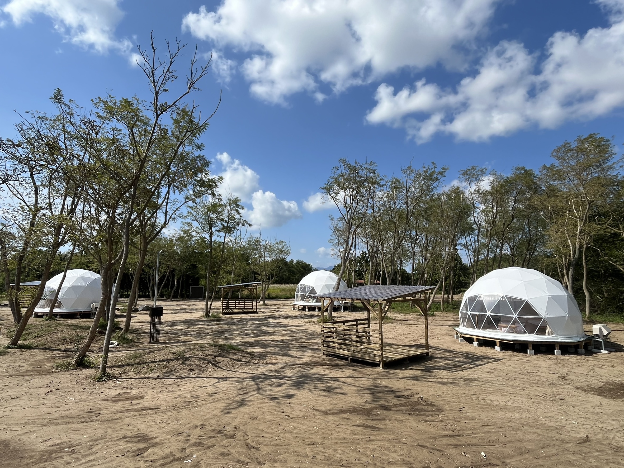 東北最大級のグランピングエリア
