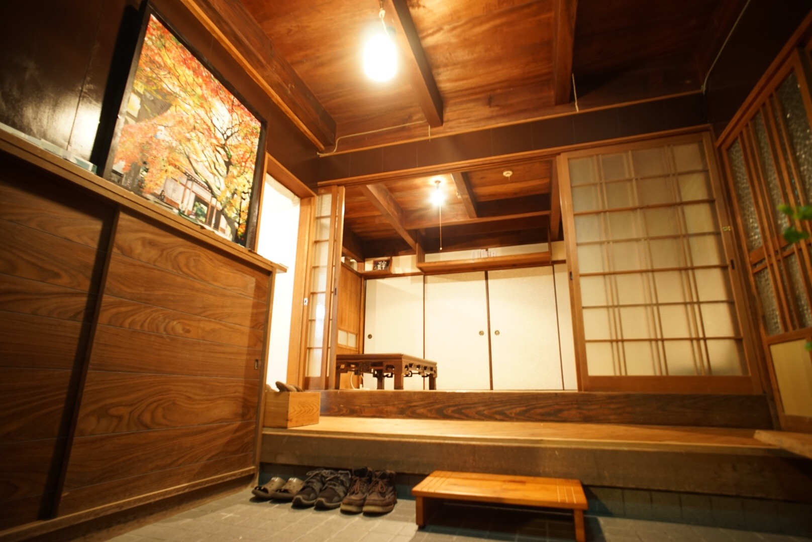 広々とした玄関