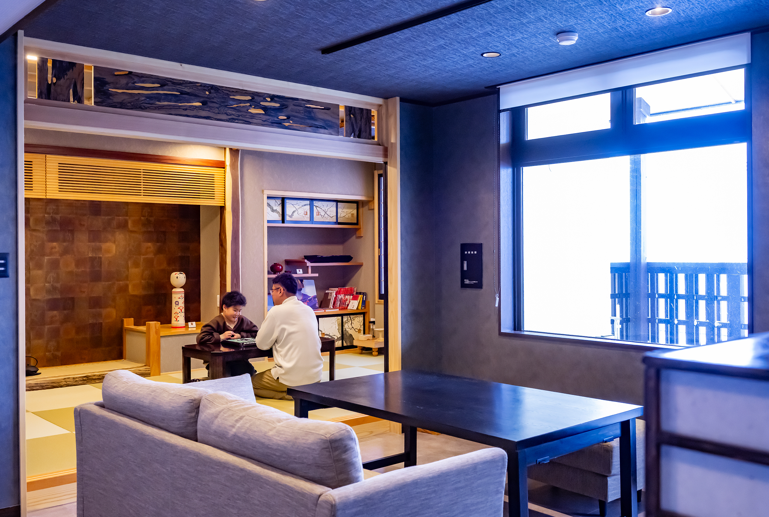 家族みんなでくつろぐ和モダン空間