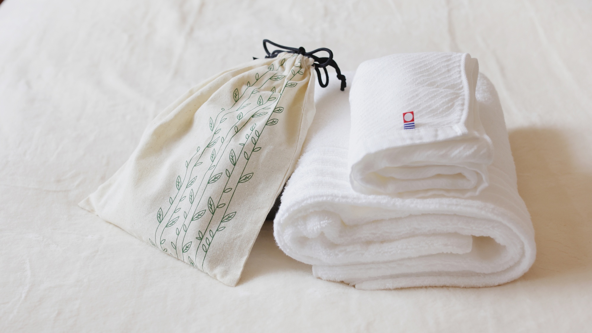 【アメニティ/備品】西川のバスタオルとフェイスタオル