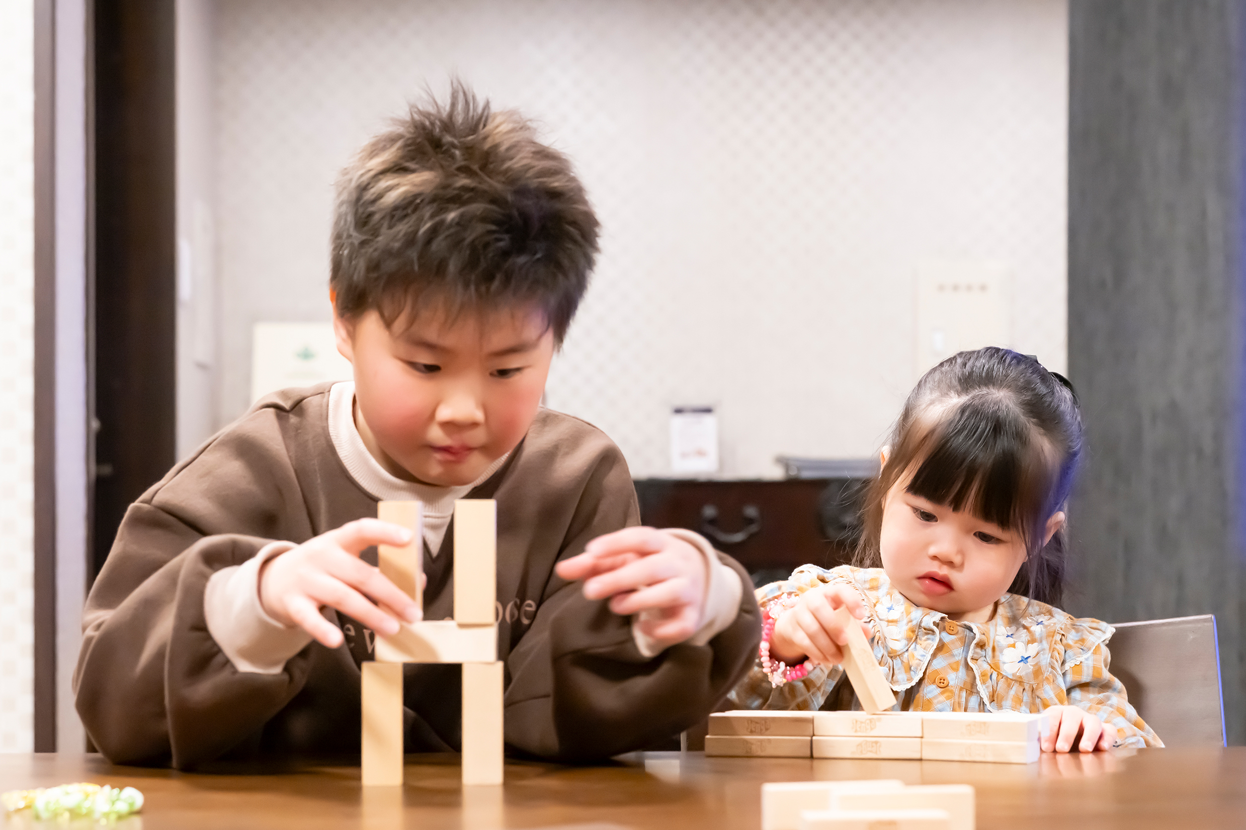 お子さまものびのび過ごせる寛ぎ空間