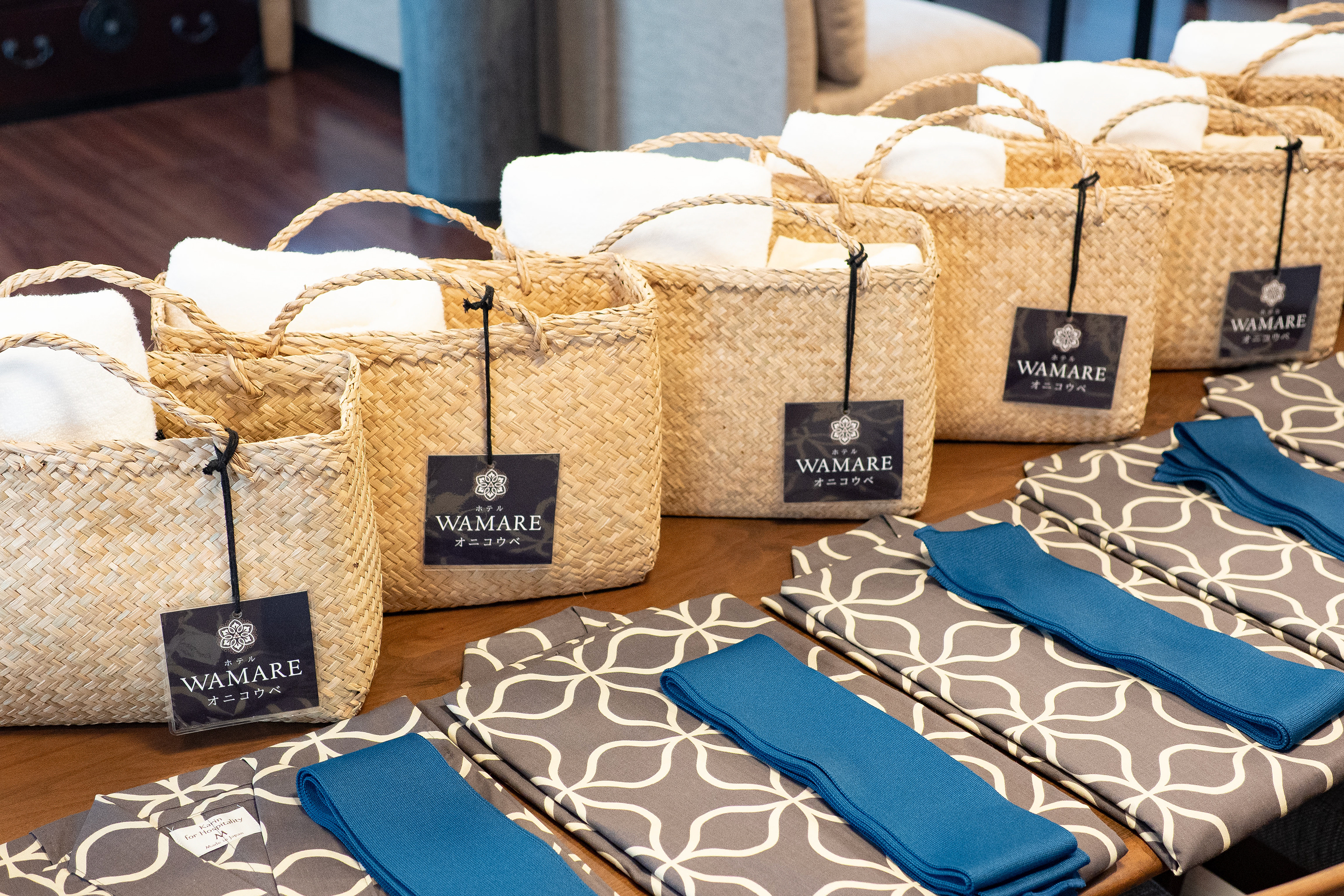 心地よい滞在を支えるアメニティセット