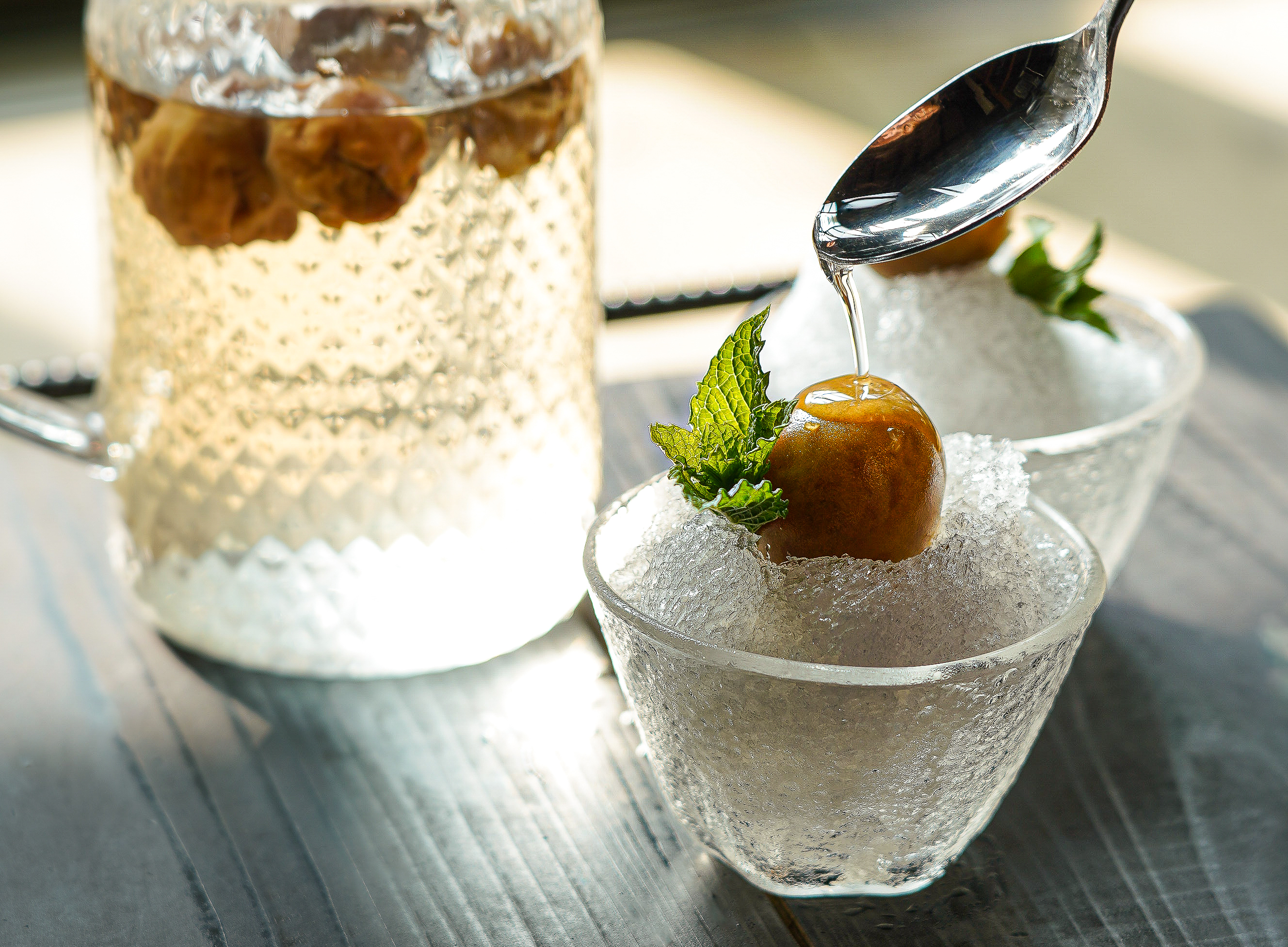 〔マルシェ〕夏限定：湯河原の梅かき氷