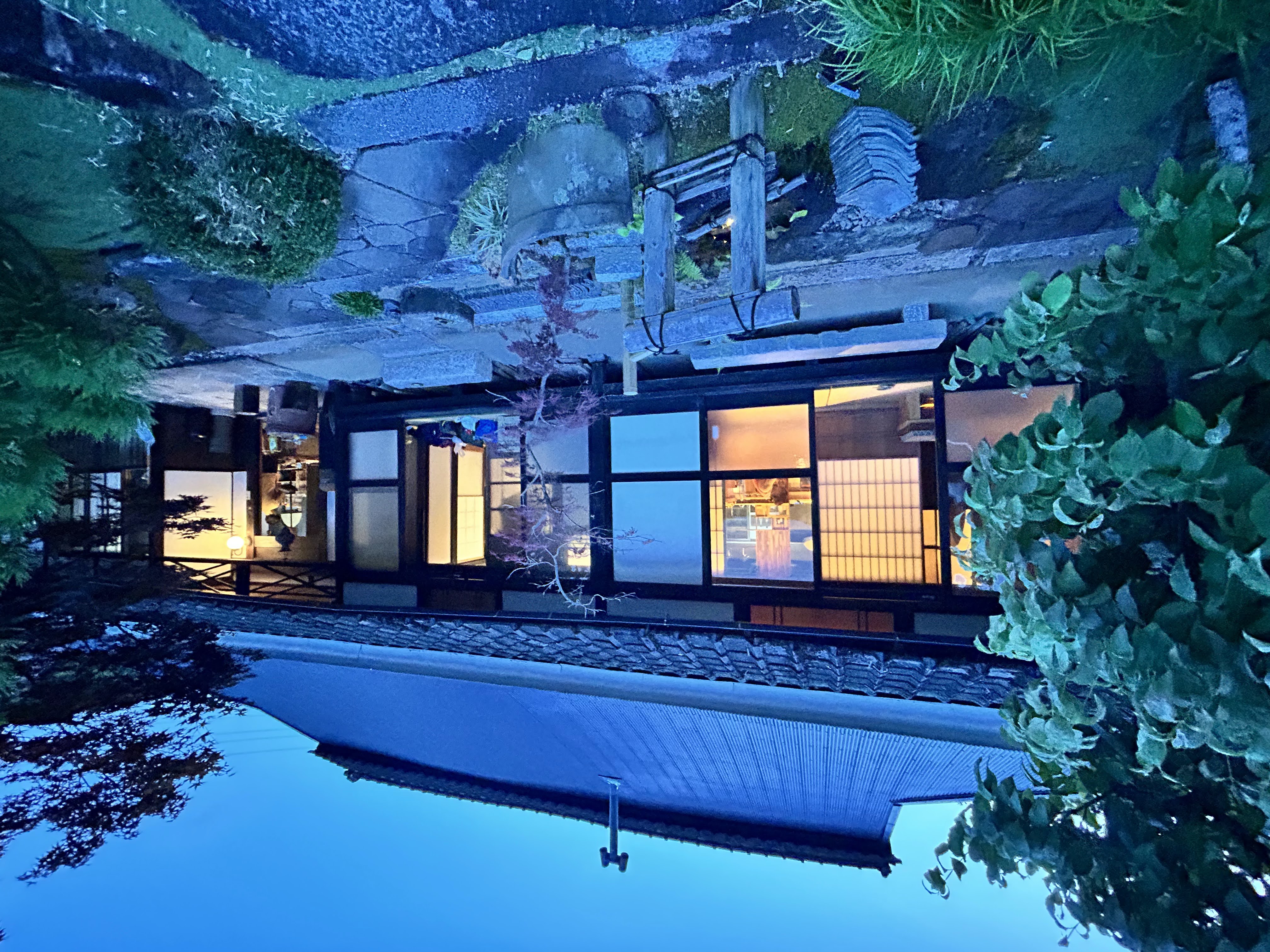 夕暮れも風情があります。