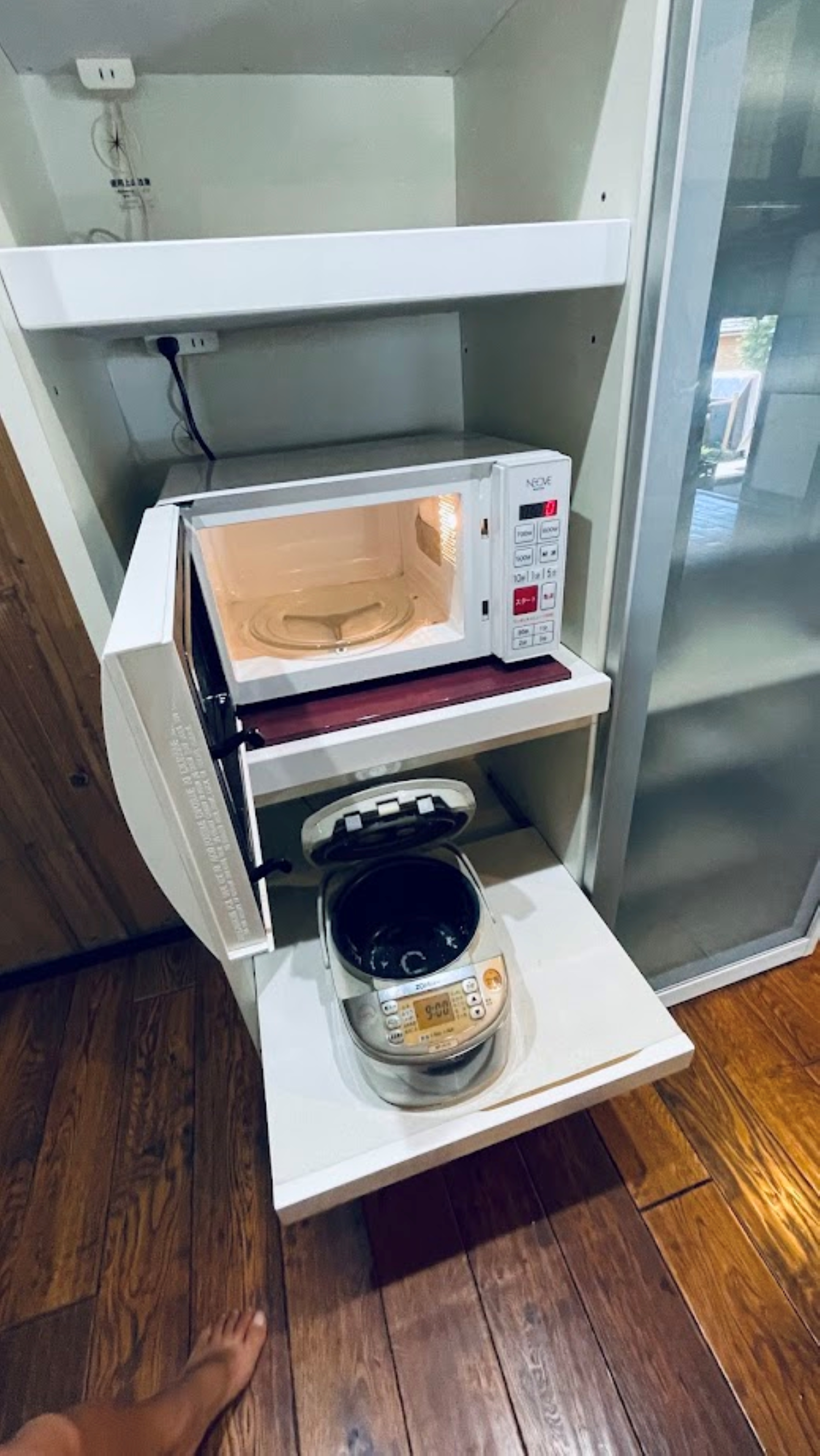 炊飯器＆電子レンジ