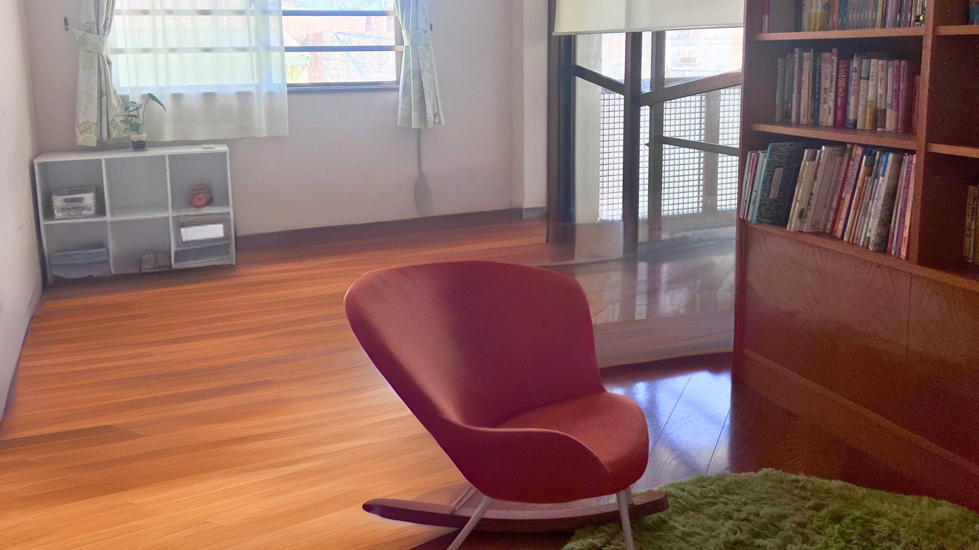 ゆったりとした読書スペースで静かな時間を。