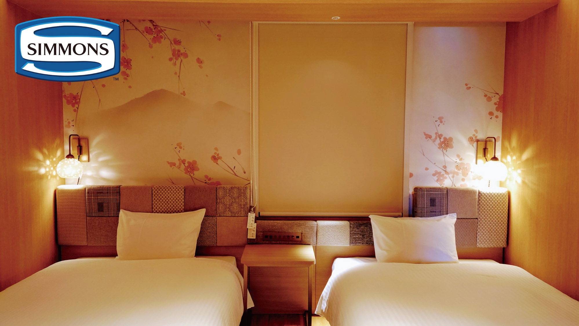 季節を表現したデザインルーム