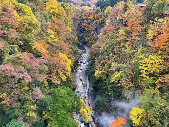 【湯沢市】【小安峡】ホテルから車で約50分