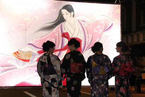 【湯沢市】【七夕絵どうろうまつり】ホテルから車で約20分