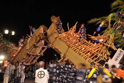 【横手市】秋田県指定無形民俗文化財【横手の送り盆まつり】ホテルから徒歩5分