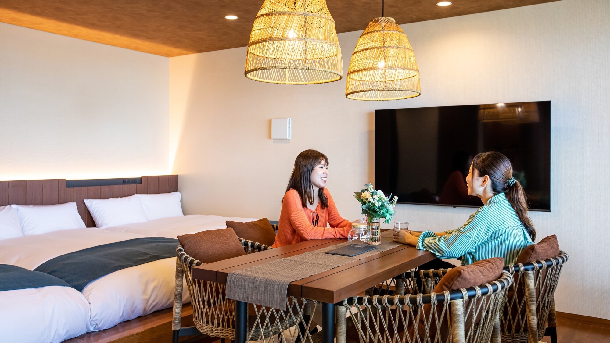 【訳ありプラン】別府温泉の源泉を客室で。夕食は大分食材のグリル料理を堪能（1泊2食付）