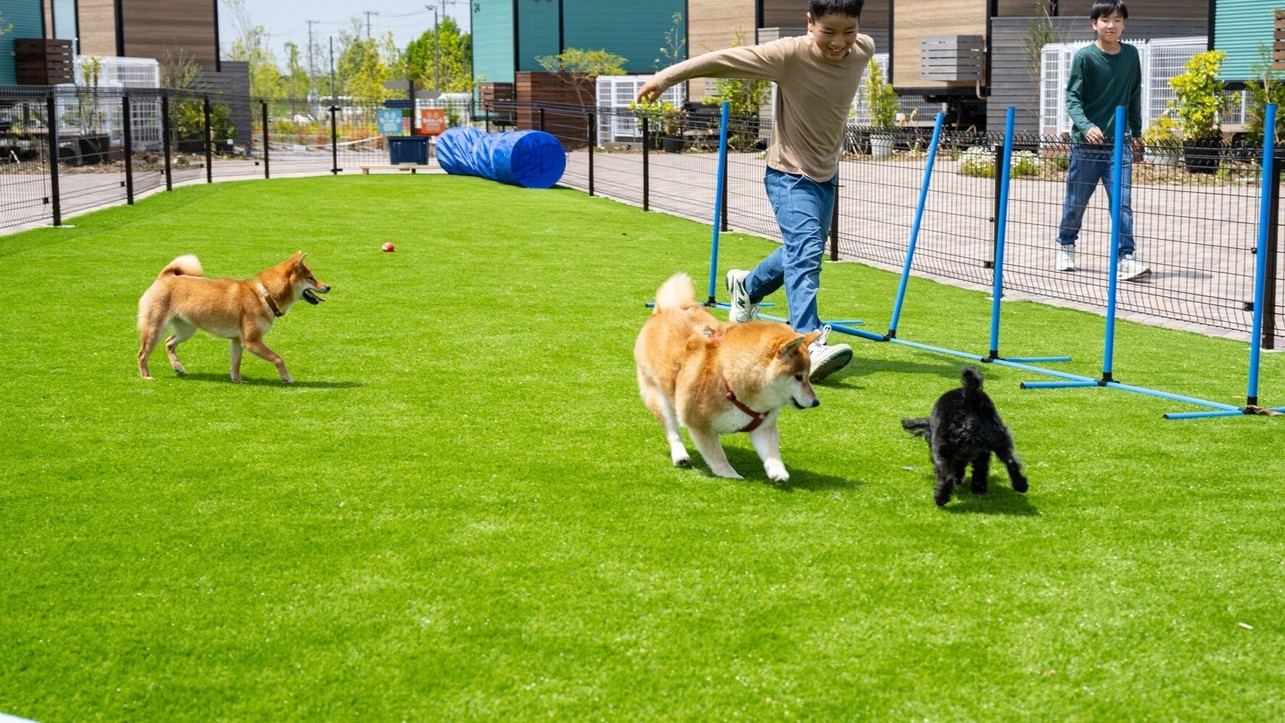 【ワンちゃん同伴可】朝はバランスの取れた食事から♪プライベートテラスの様にゆっくり過ごす（朝食付）