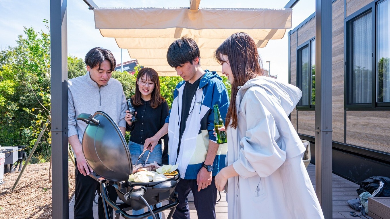 【道具＋食材付】手ぶらでラクラク！BBQを楽しむ♪「日帰りディナーBBQプラン」