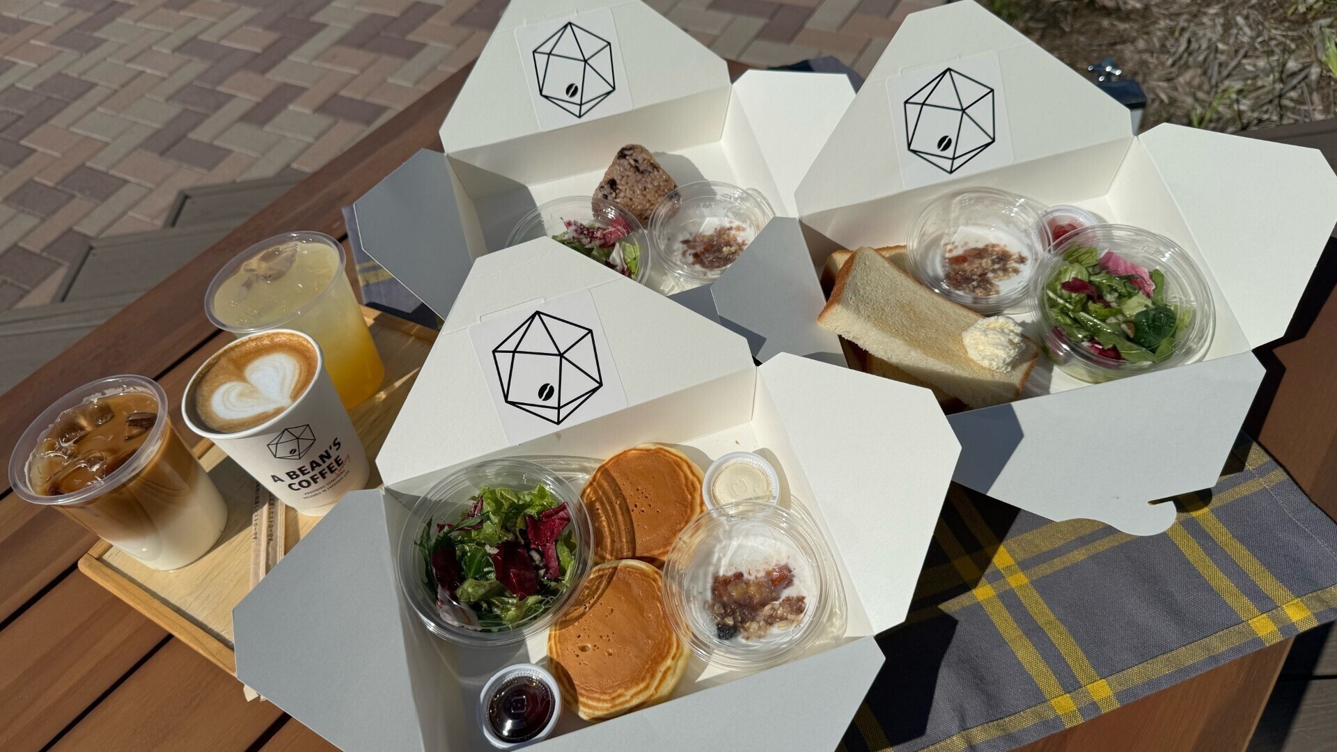 ご朝食　※イメージ（3名分）