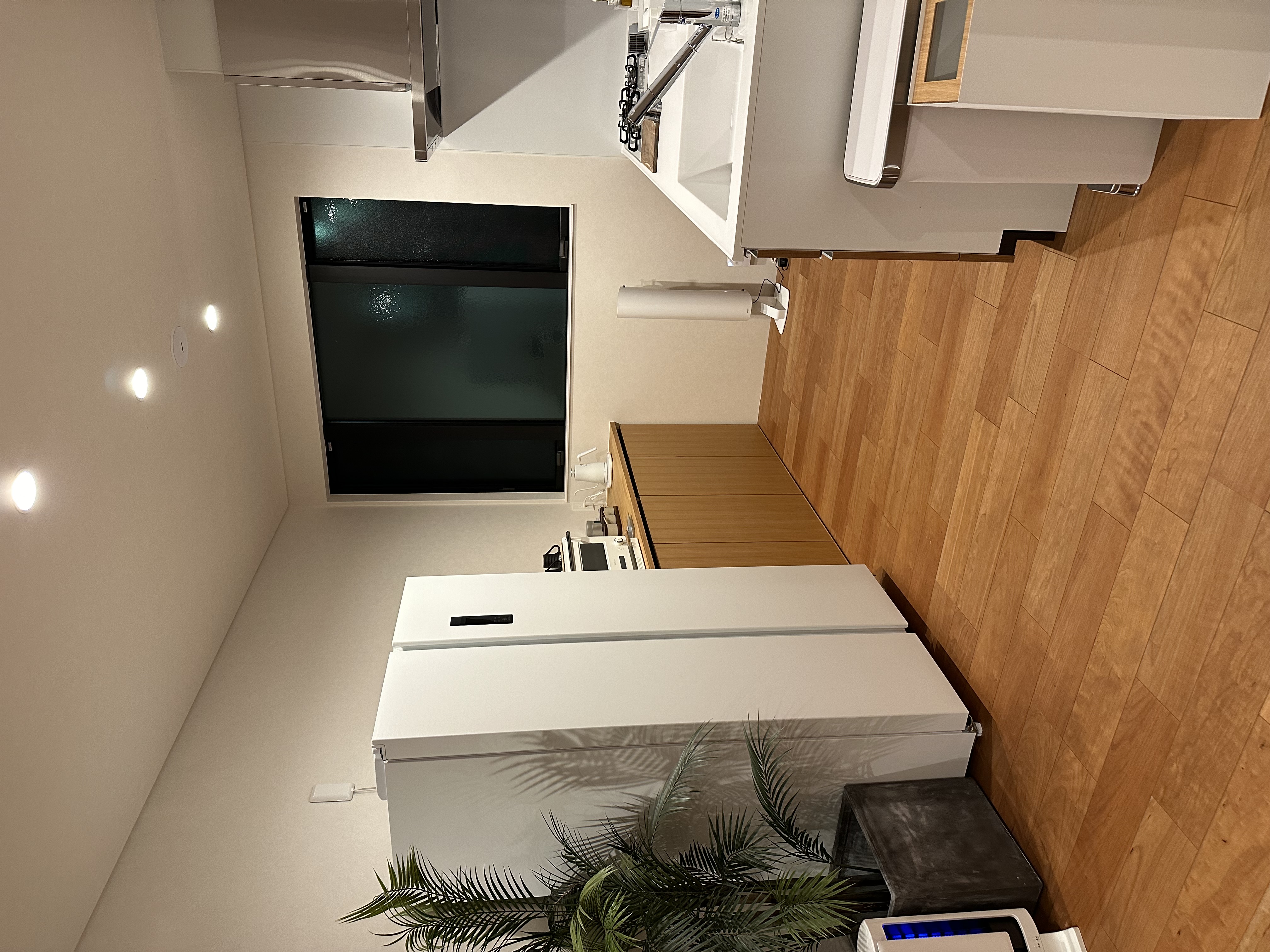 充実のキッチン設備で、自炊も快適に