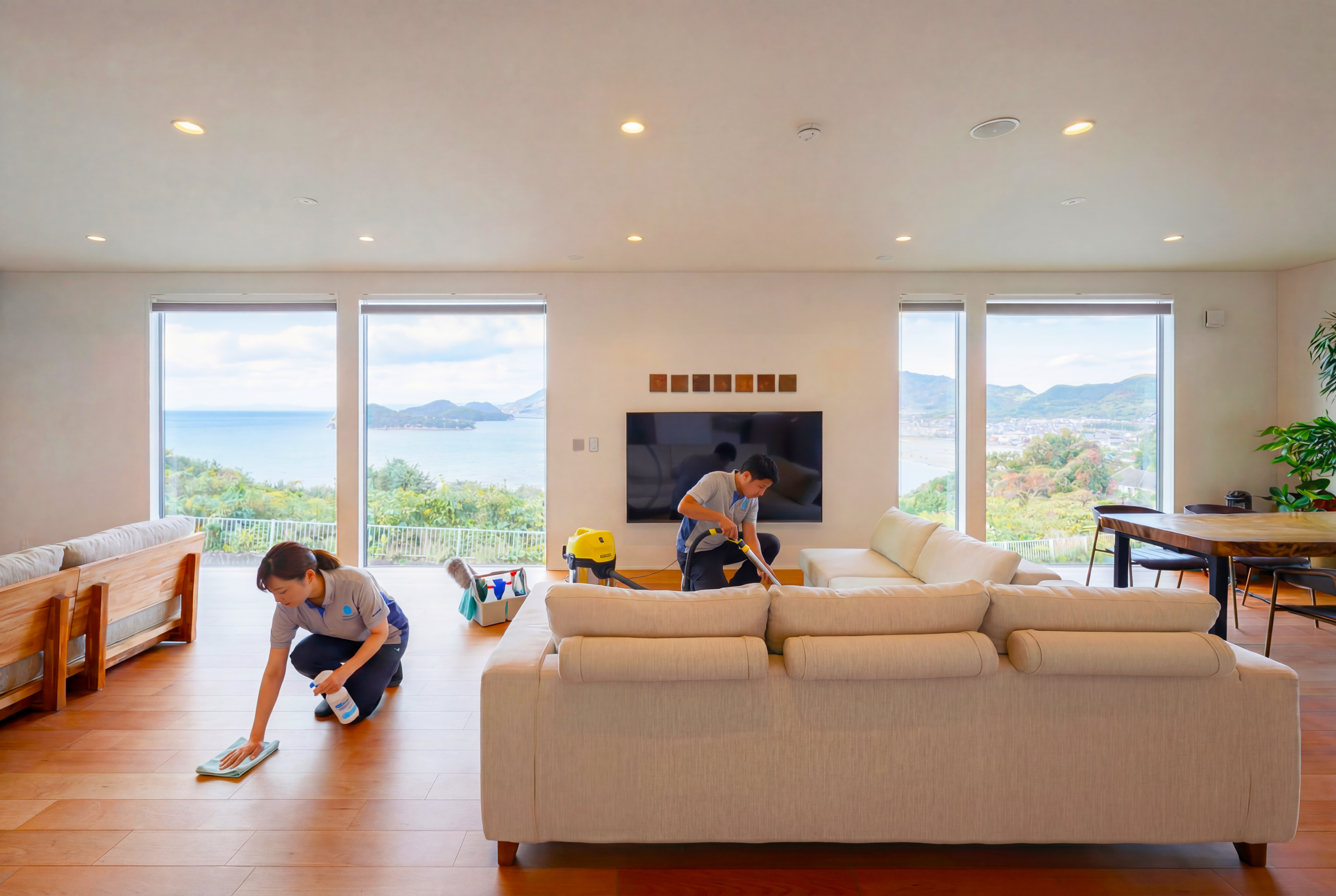 清潔で安心してお過ごしいただくために