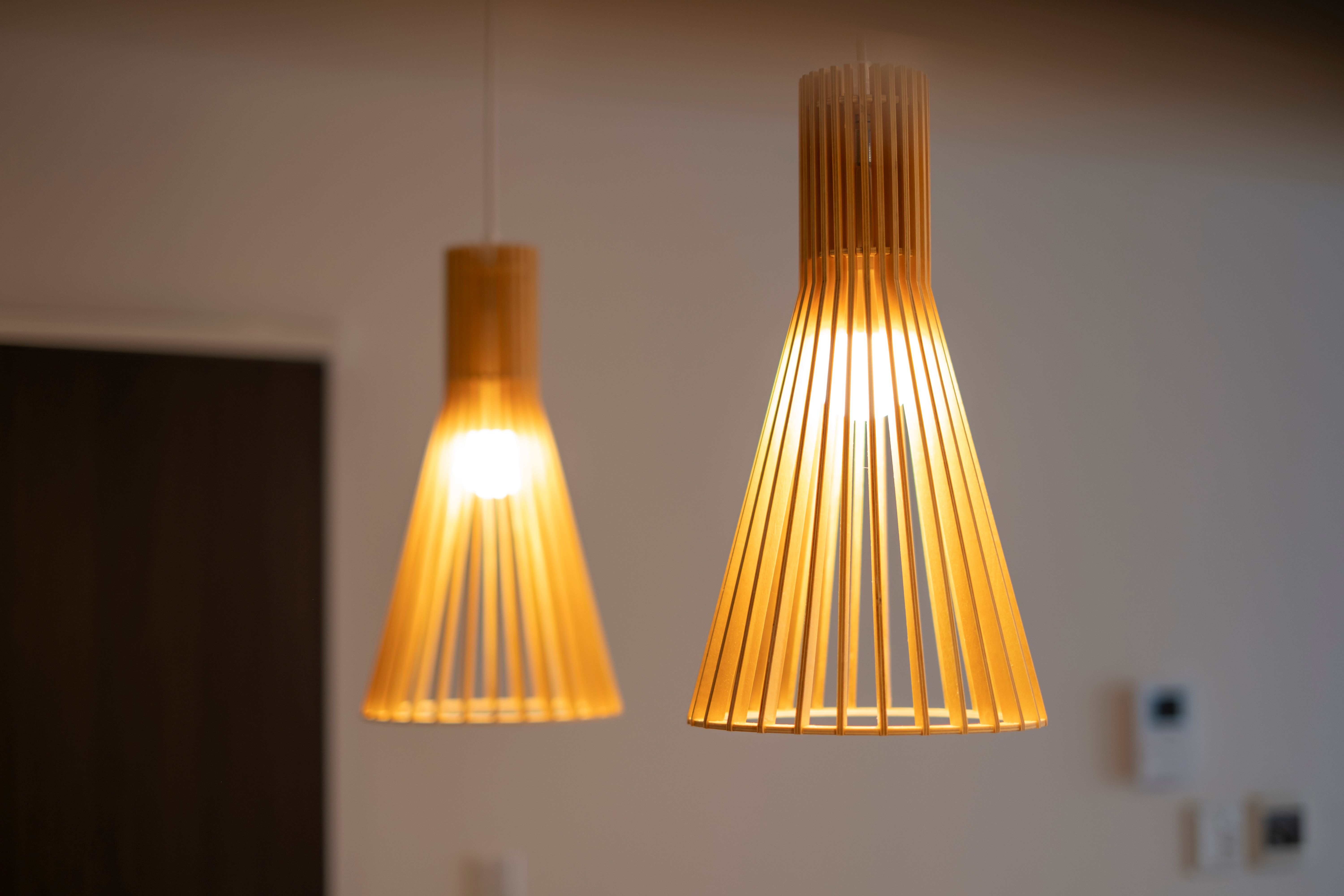 照明にもこだわっています