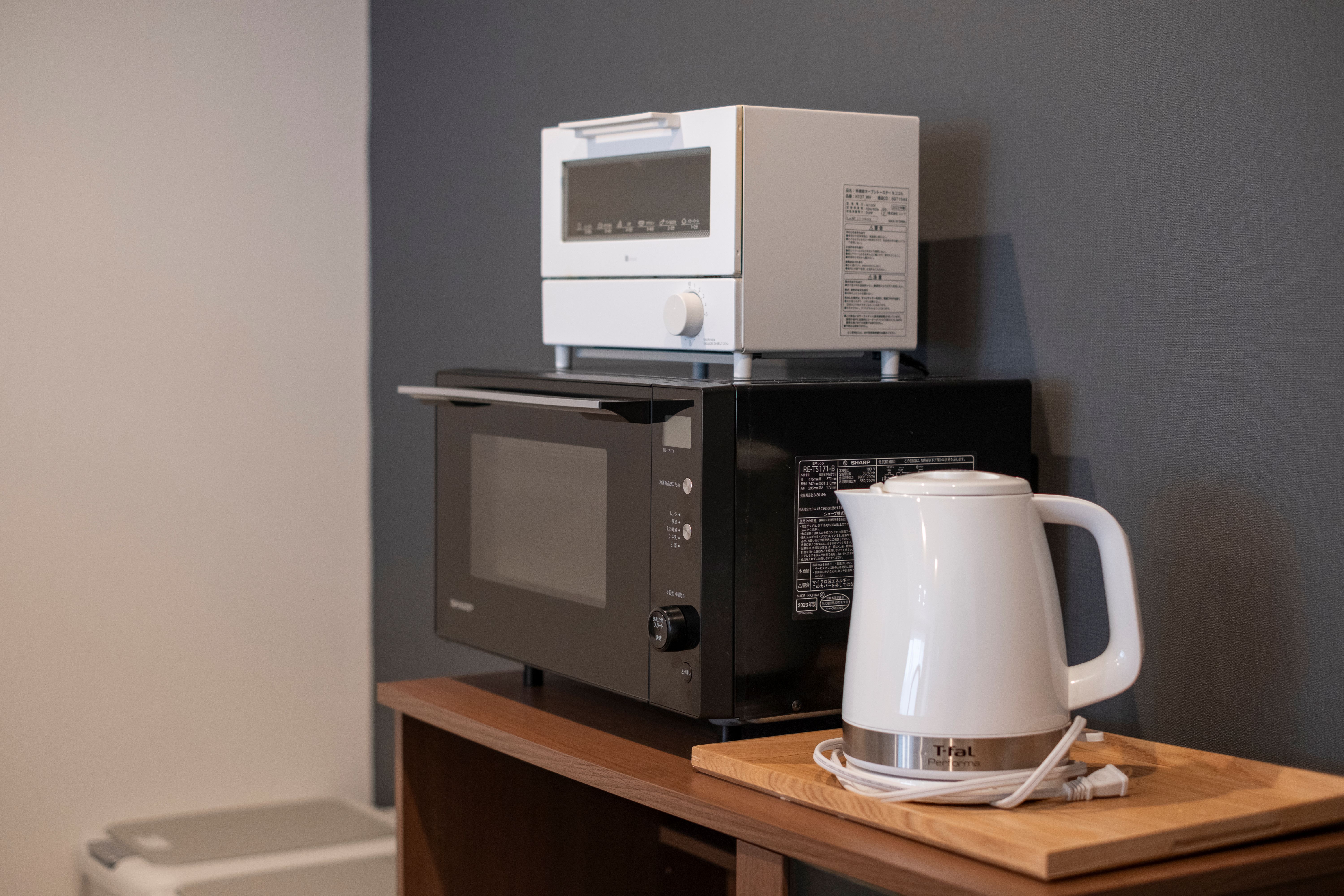 電子レンジ等揃ってます！