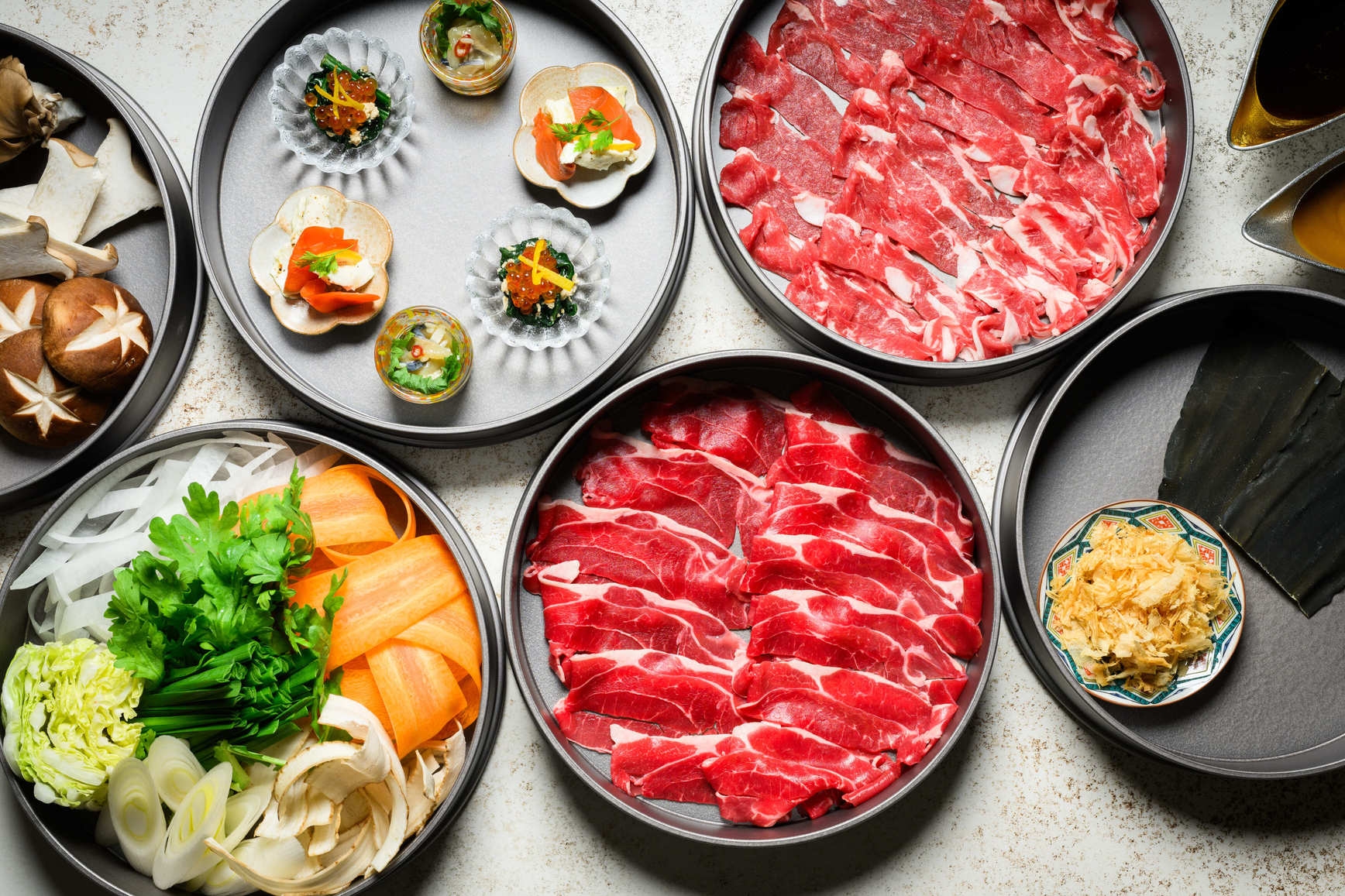 【秋冬限定】山郷特製『北海道お重鍋』付きプラン