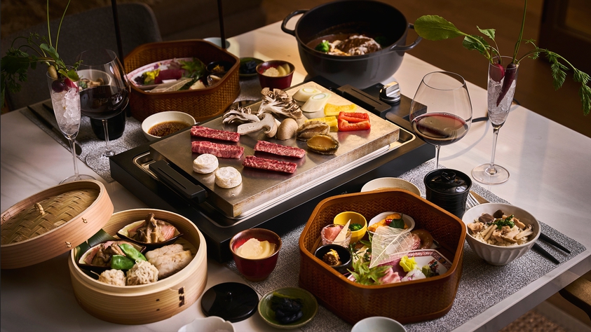 【さき楽60】2食付・部屋食｜軽井沢の宵和膳 — プライベート空間で味わう信州の恵み —